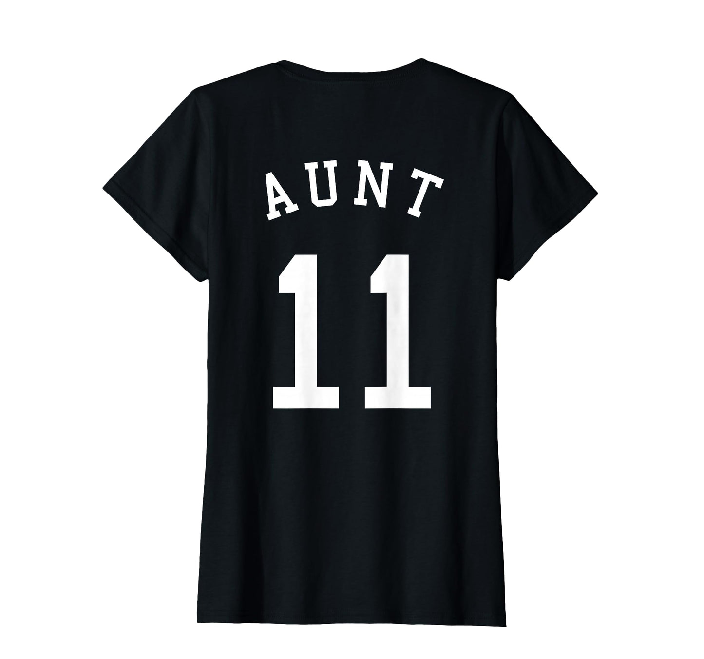 Aunt Team No 11 Basketball Hockey T-Shirt - Fun Novelty Design for Adults - T-Shirt, Sweatshirt, Hoodie