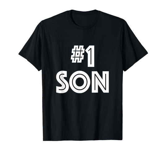 1 Son Family No1 Number 1 Son Gift T-Shirt - Aesthetic Graphic Men Women - T-Shirt, Sweatshirt, Hoodie