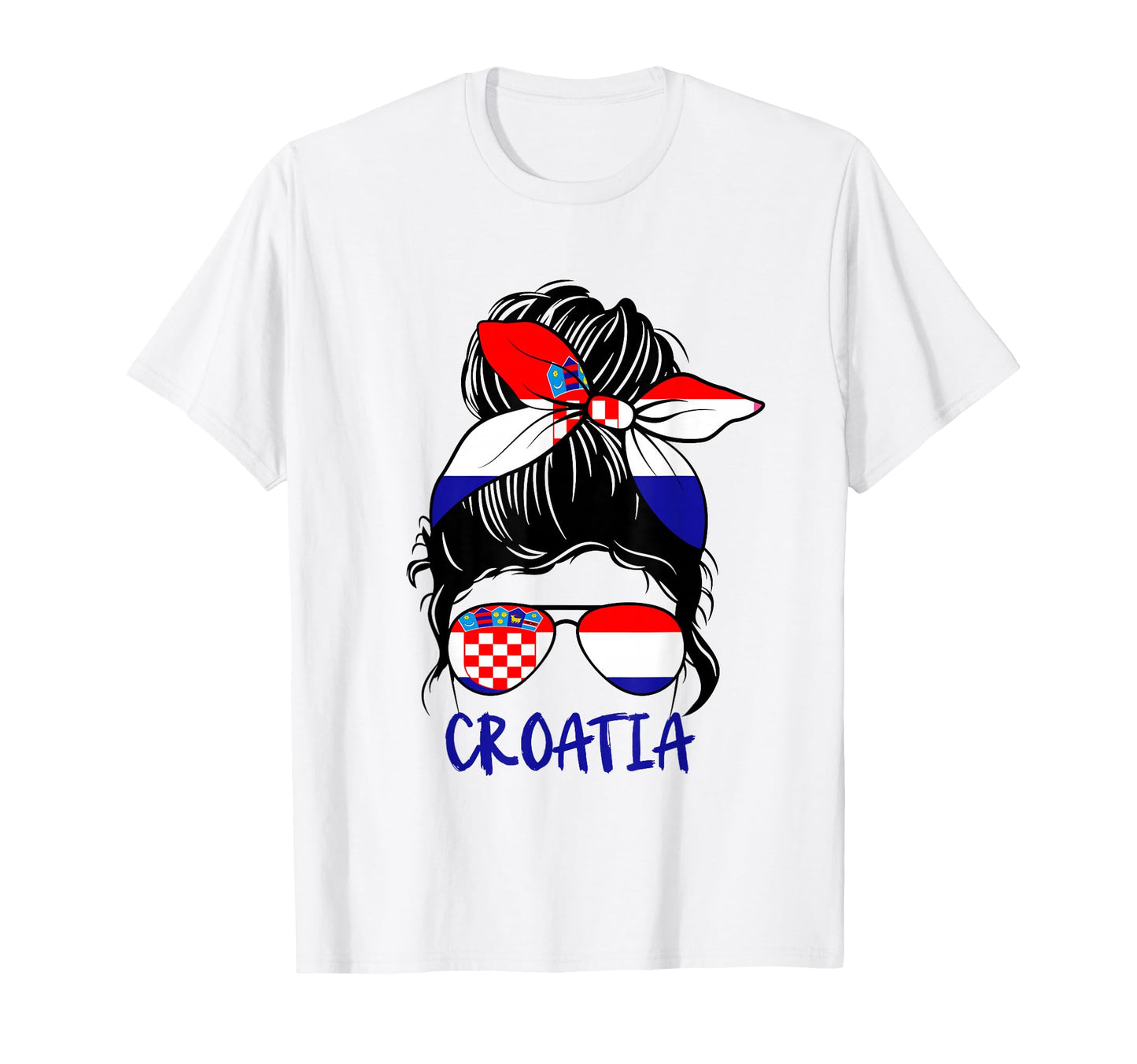 Croatian Croatian Proud Croatia Flag T-Shirt - Unique Graphic for Adults - T-Shirt, Sweatshirt, Hoodie