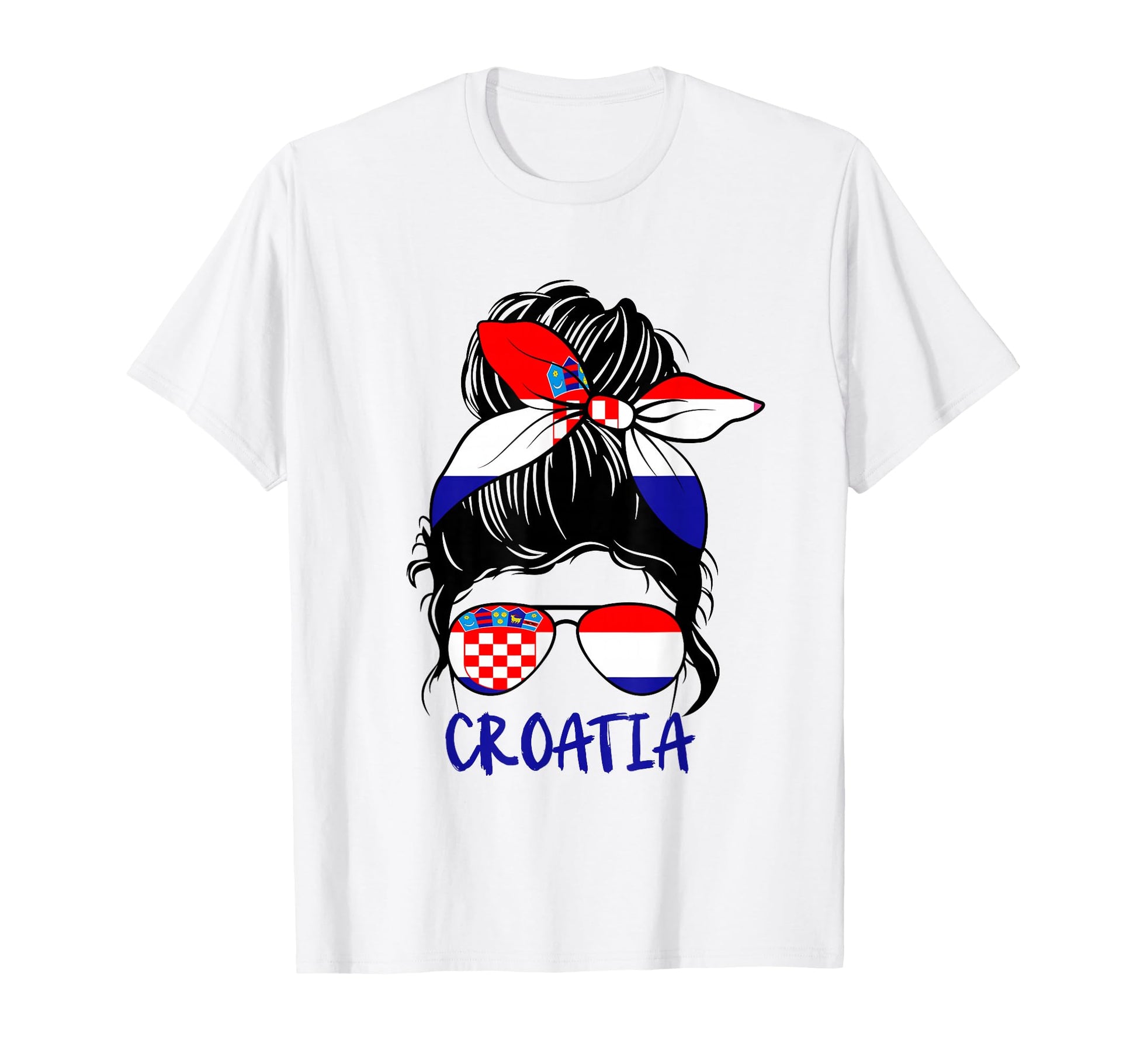 Croatian Croatian Proud Croatia Flag T-Shirt - Unique Graphic for Adults - T-Shirt, Sweatshirt, Hoodie