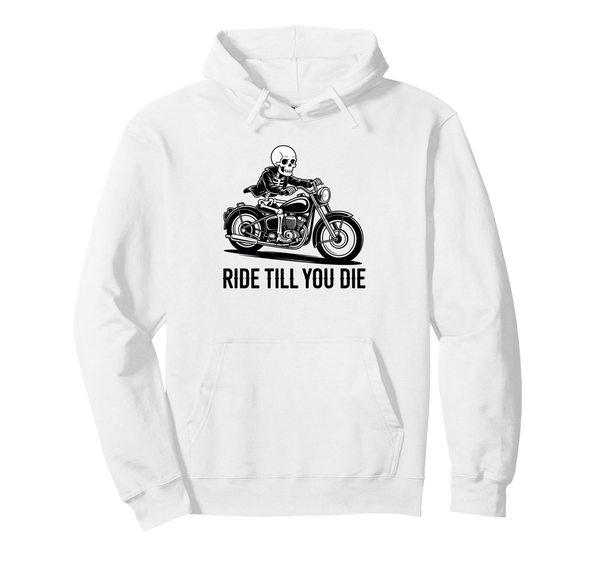 Biker Motorbiker Motorcyclist Dirt Bike Hoodie - Trendy Graphic Men Women - T-Shirt, Sweatshirt, Hoodie
