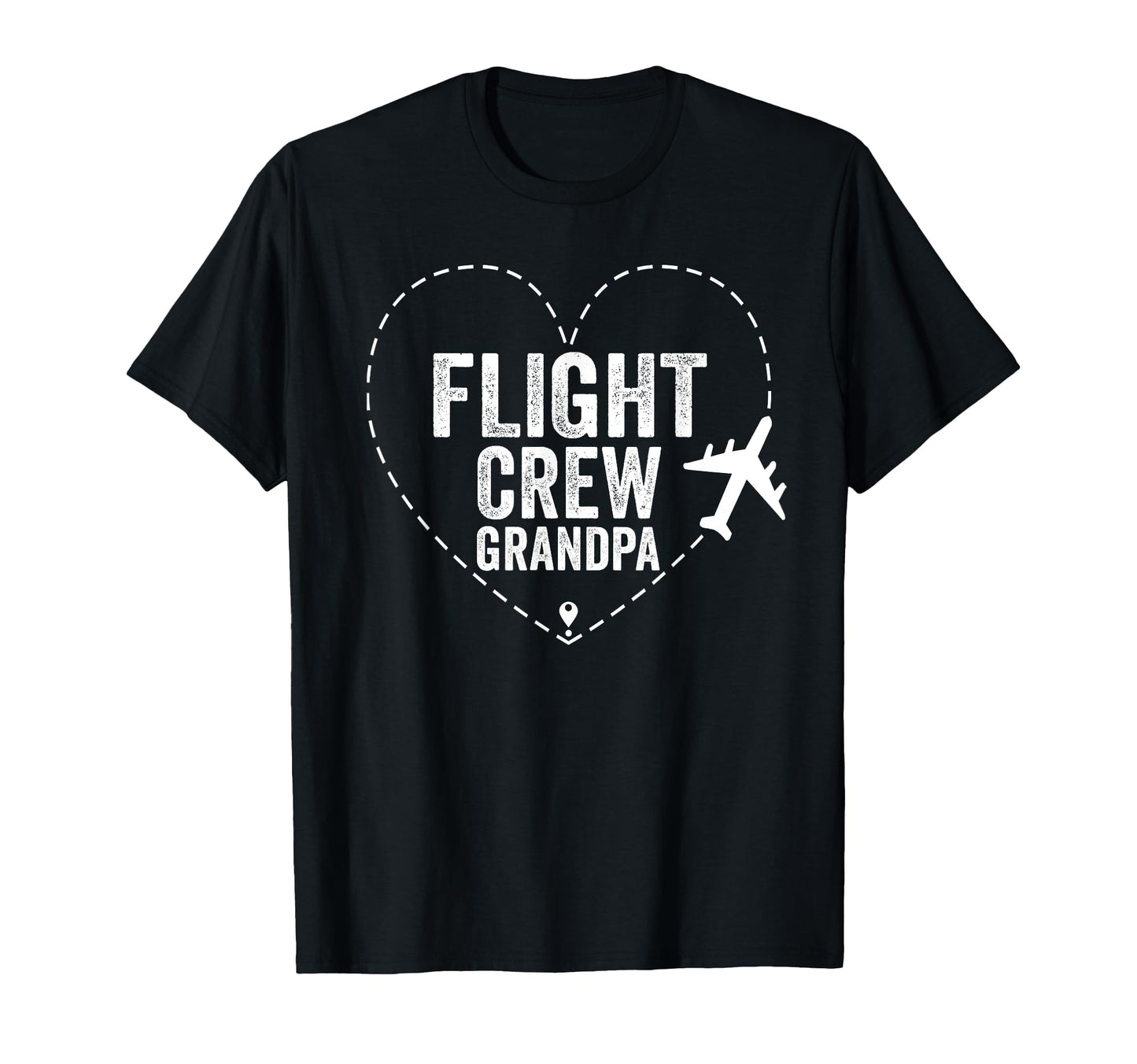 Flight Crew Grandpa Airplane Family T-Shirt - Graphic Print Men Women - T-Shirt, Sweatshirt, Hoodie