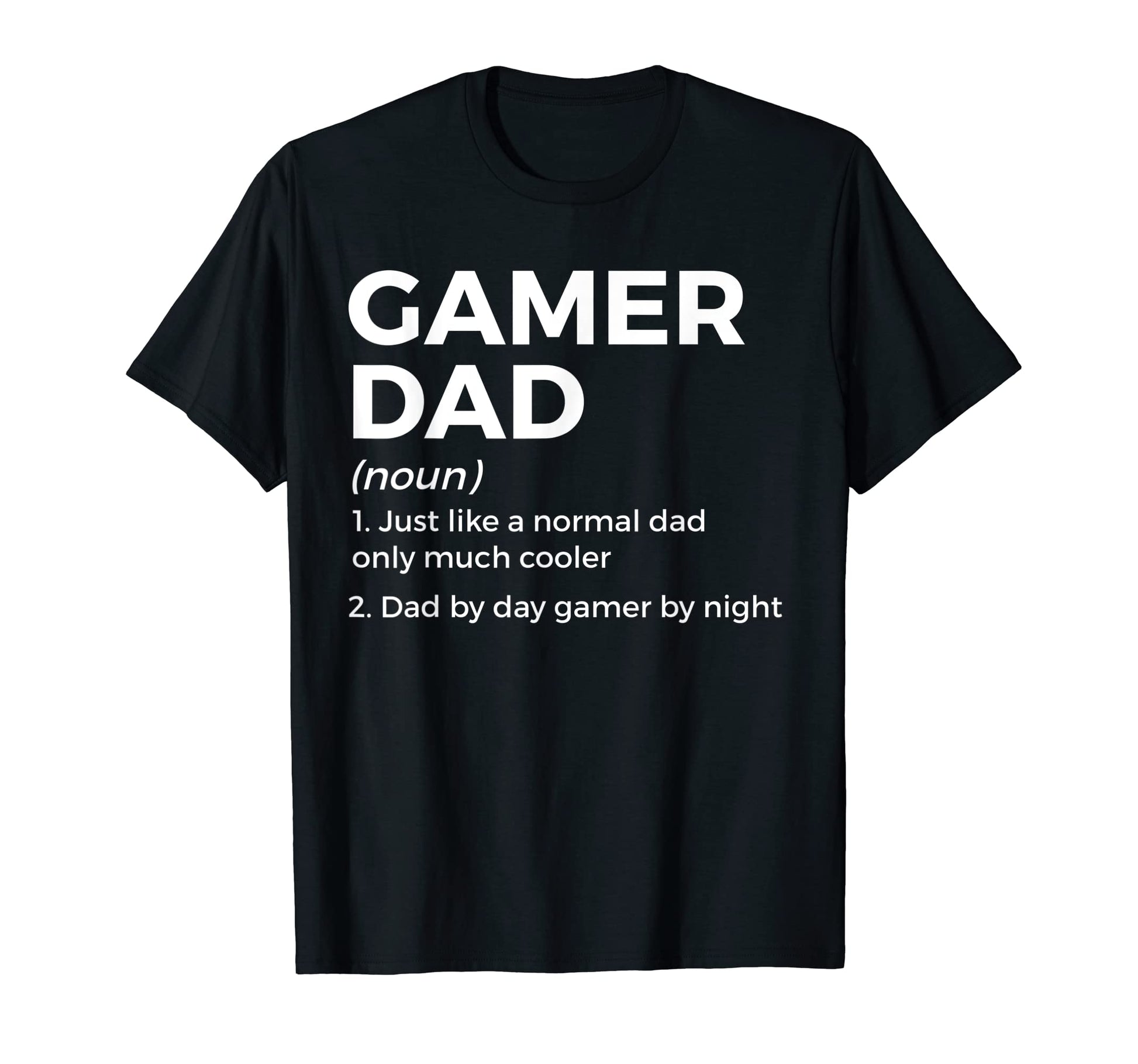 Funny Gamer Dad Definition Dad Day T-Shirt - Aesthetic Graphic Unisex - T-Shirt, Sweatshirt, Hoodie