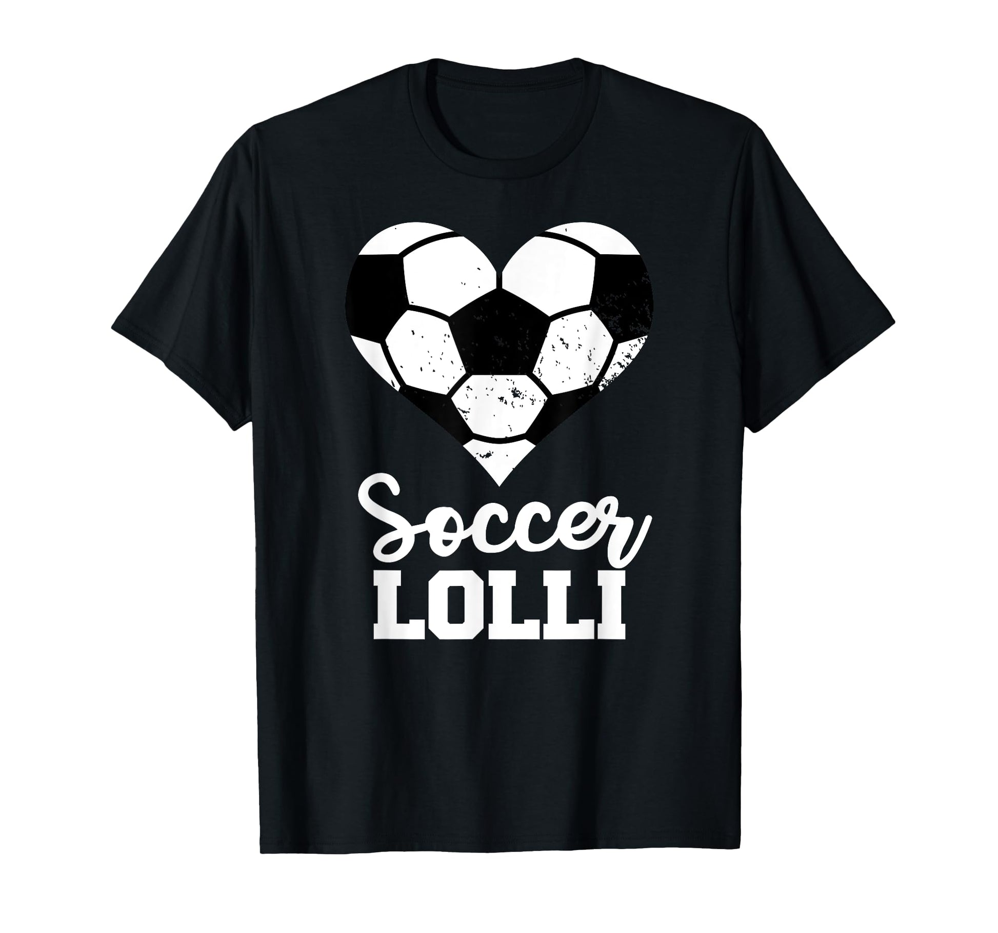 Soccer Lolli Funny Soccer Heart T-Shirt - Aesthetic Graphic Men Women - T-Shirt, Sweatshirt, Hoodie