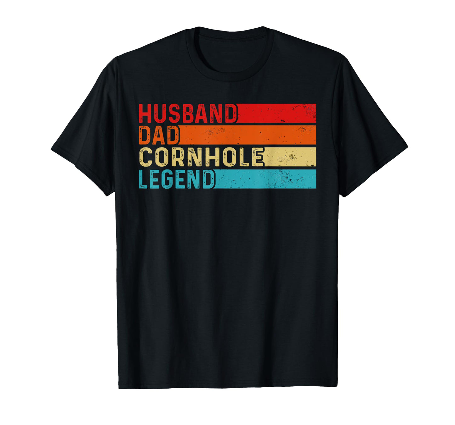 Mens Husband Dad Cornhole Legend Dad T-Shirt - Unique Graphic for Adults - T-Shirt, Sweatshirt, Hoodie