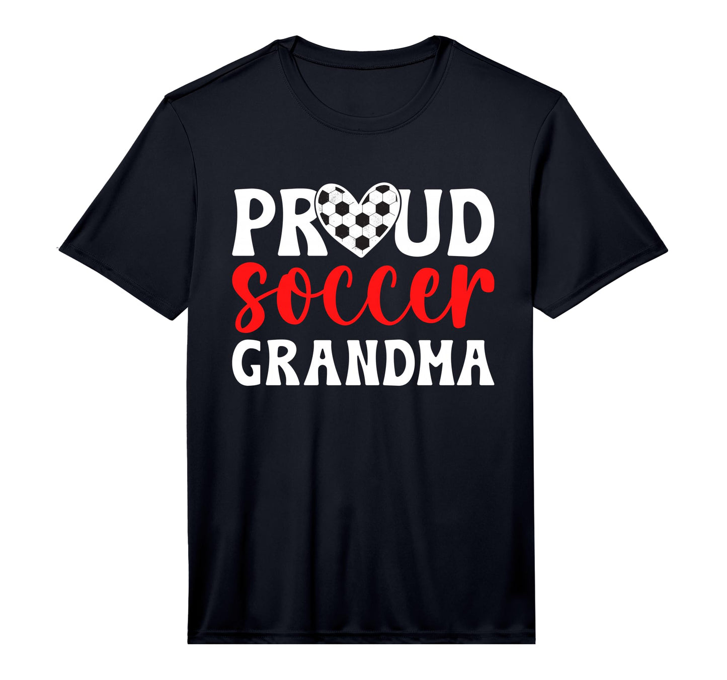 Mens Proud Soccer Grandma Soccer T-Shirt - Custom Art Print for Adults - T-Shirt, Sweatshirt, Hoodie