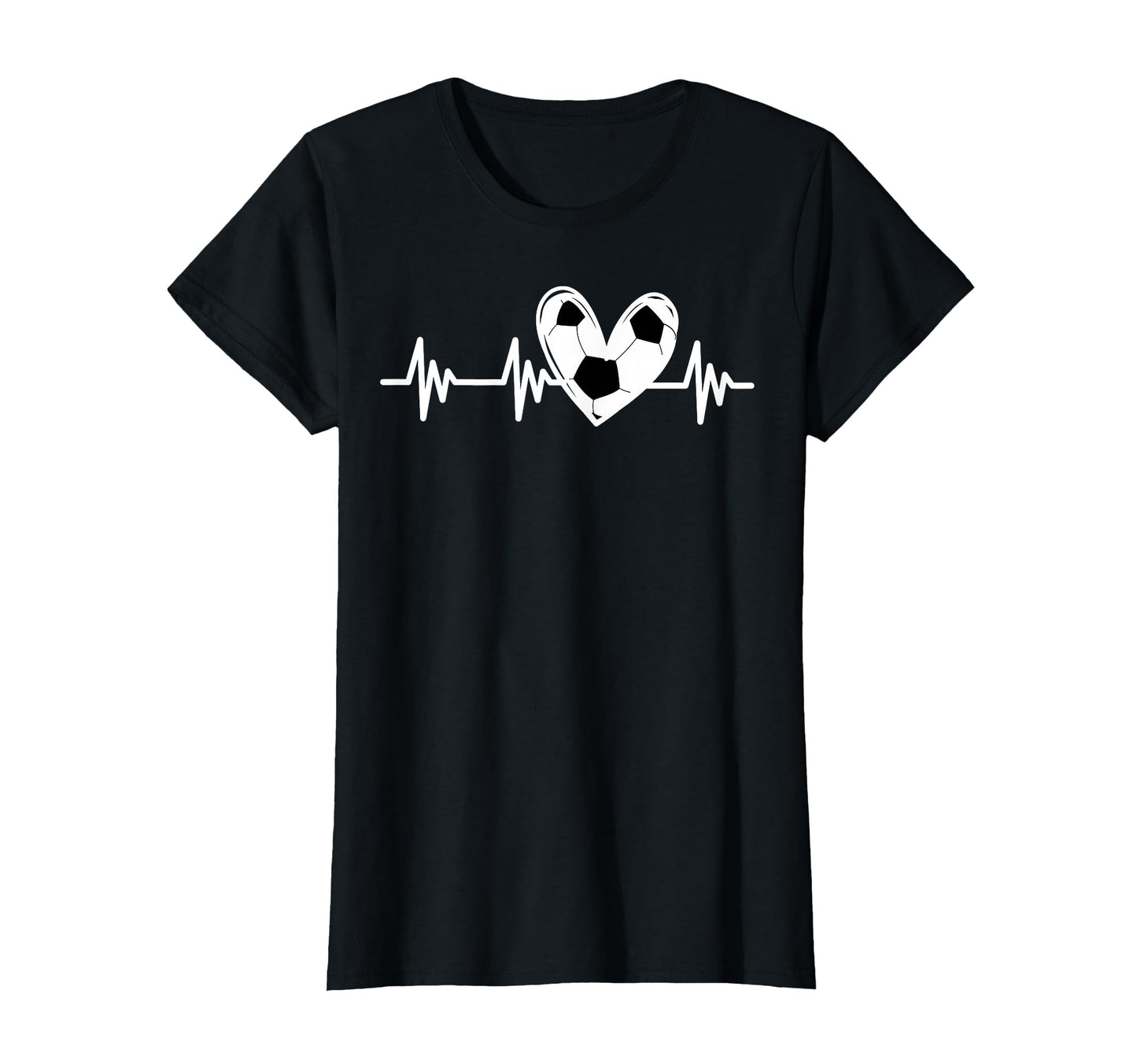 Heartbeat Soccer Lover Tween Teen Sports T-Shirt - Novelty Apparel Unisex - T-Shirt, Sweatshirt, Hoodie