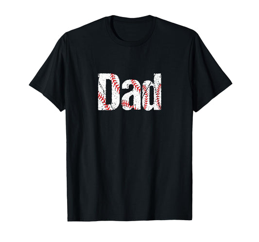 Baseball Dad Gifts Parent Player T-Shirt - Custom Art Print Men Women - T-Shirt, Sweatshirt, Hoodie