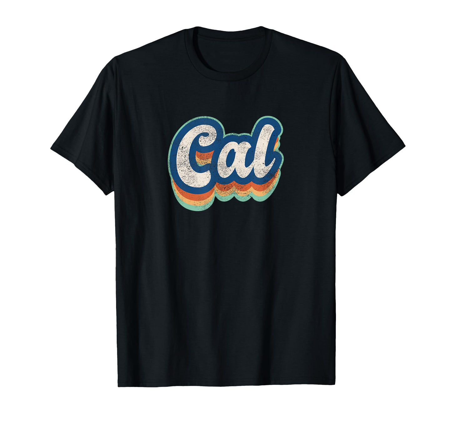Cal First Name 70S 80S Personalized T-Shirt - Novelty Apparel Men Women - T-Shirt, Sweatshirt, Hoodie