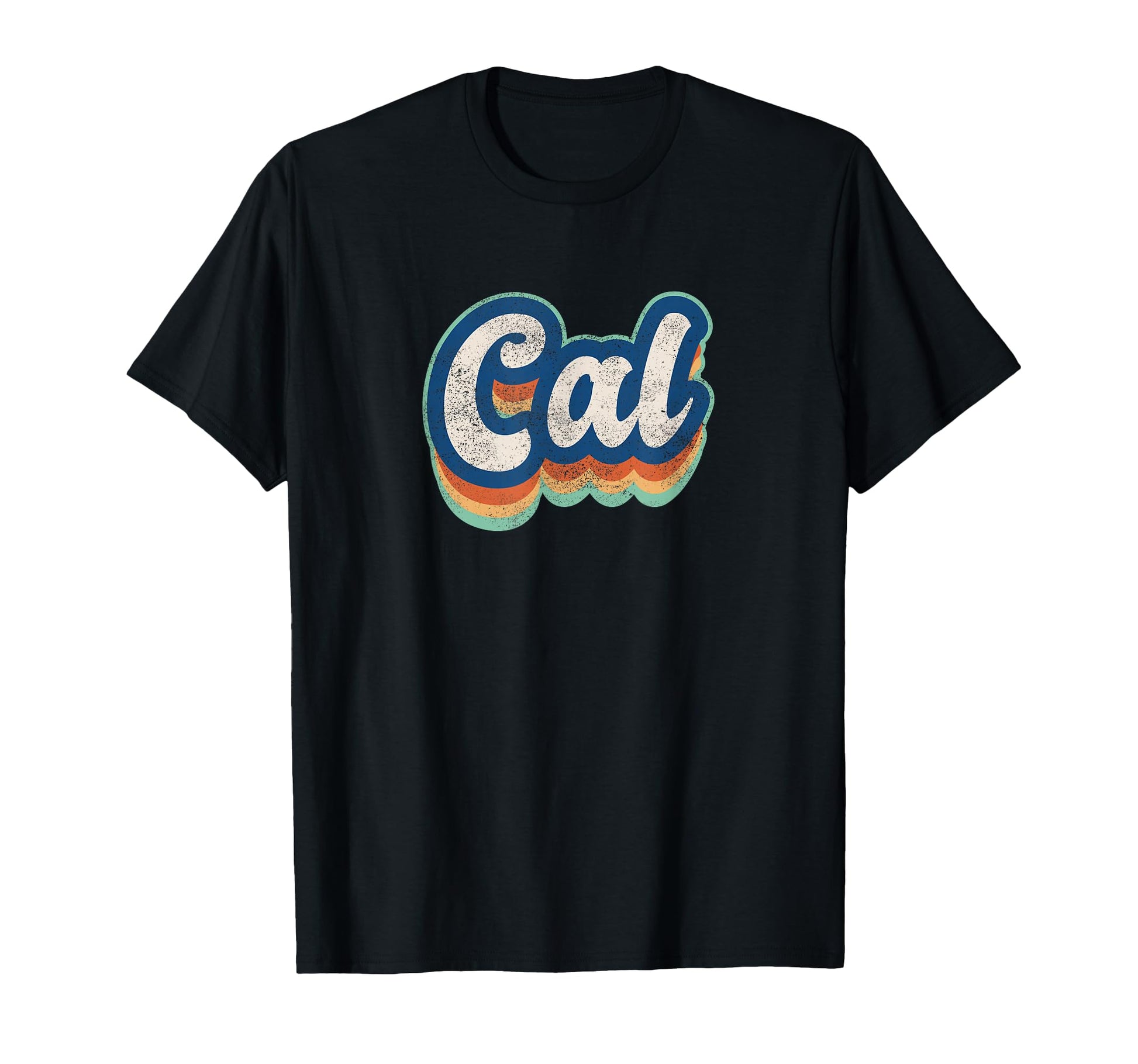 Cal First Name 70S 80S Personalized T-Shirt - Novelty Apparel Men Women - T-Shirt, Sweatshirt, Hoodie