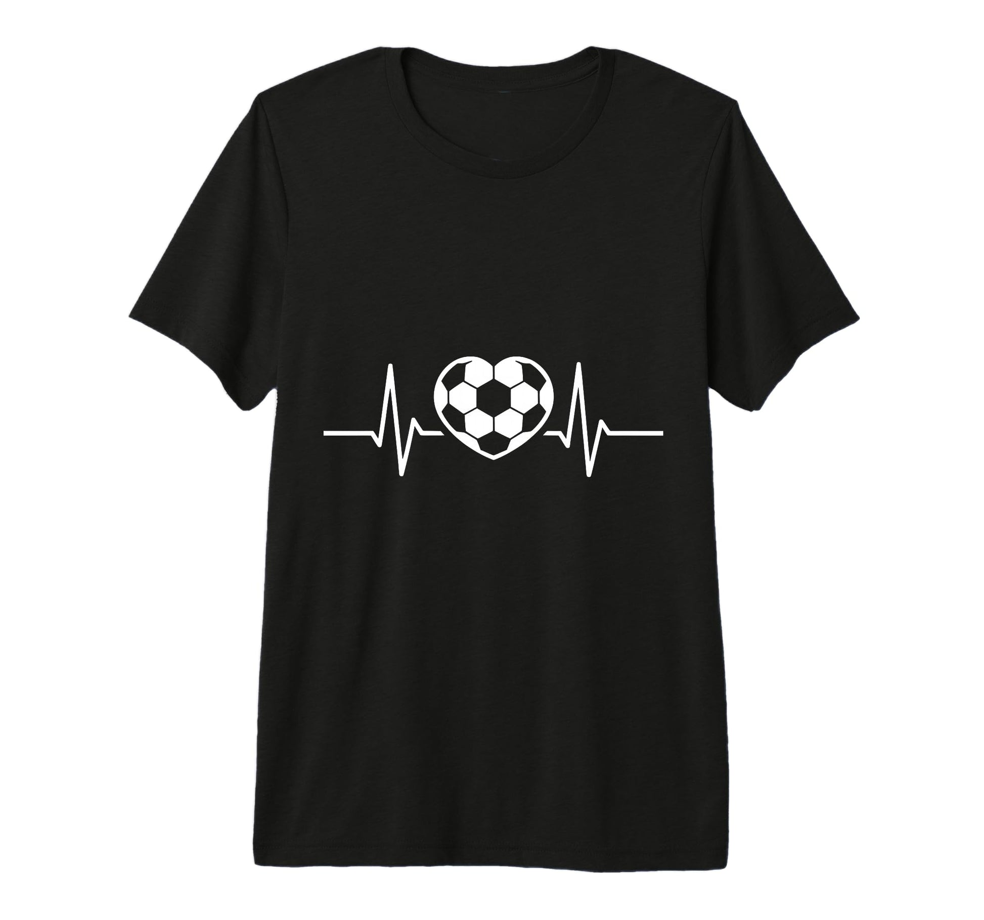 Soccer Heart Drawing Soccer Fans Tri T-Shirt - Streetwear Style Unisex - T-Shirt, Sweatshirt, Hoodie