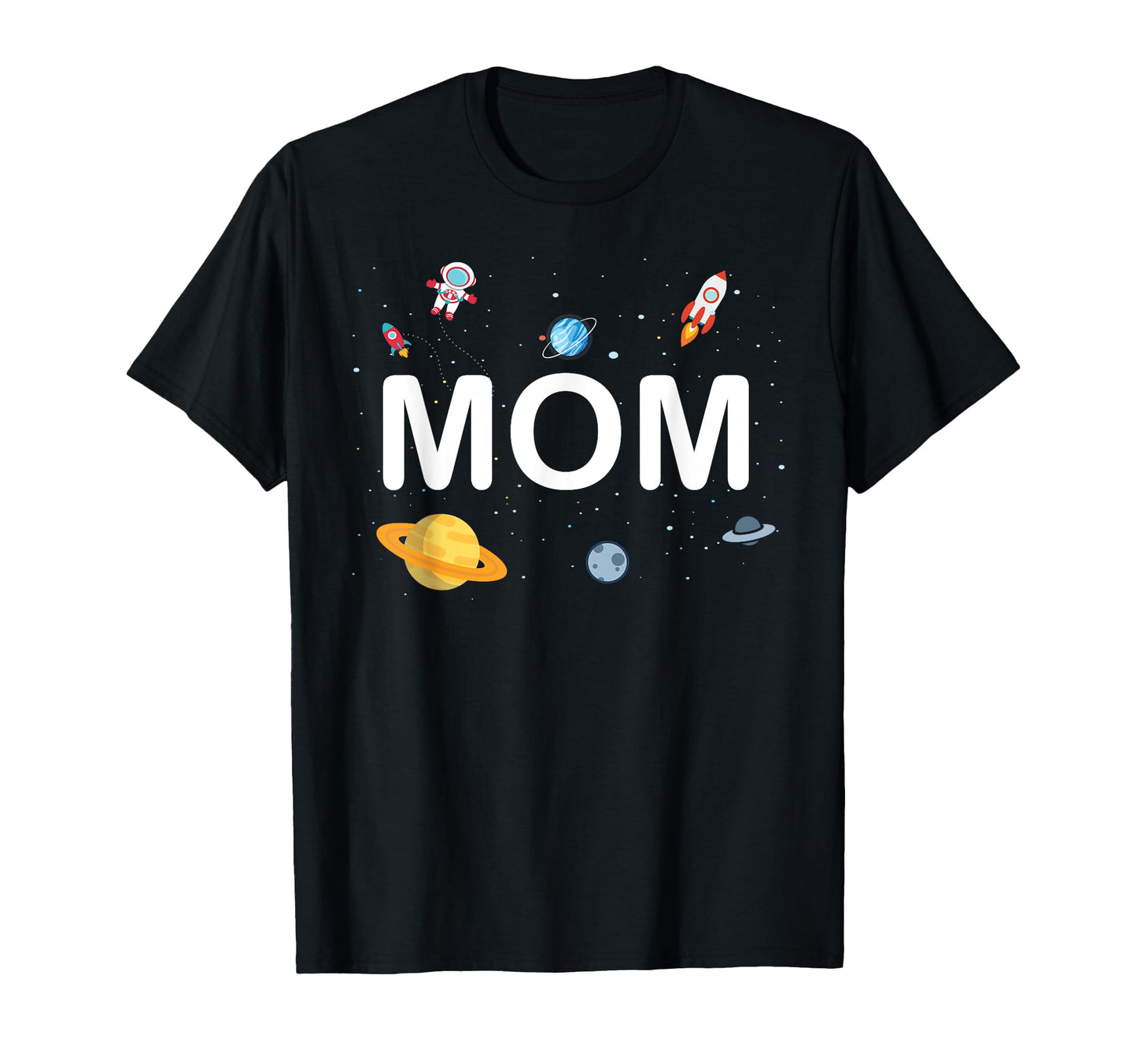 Mom Outer Space Birthday Party Family T-Shirt - Streetwear Style for Adults - T-Shirt, Sweatshirt, Hoodie