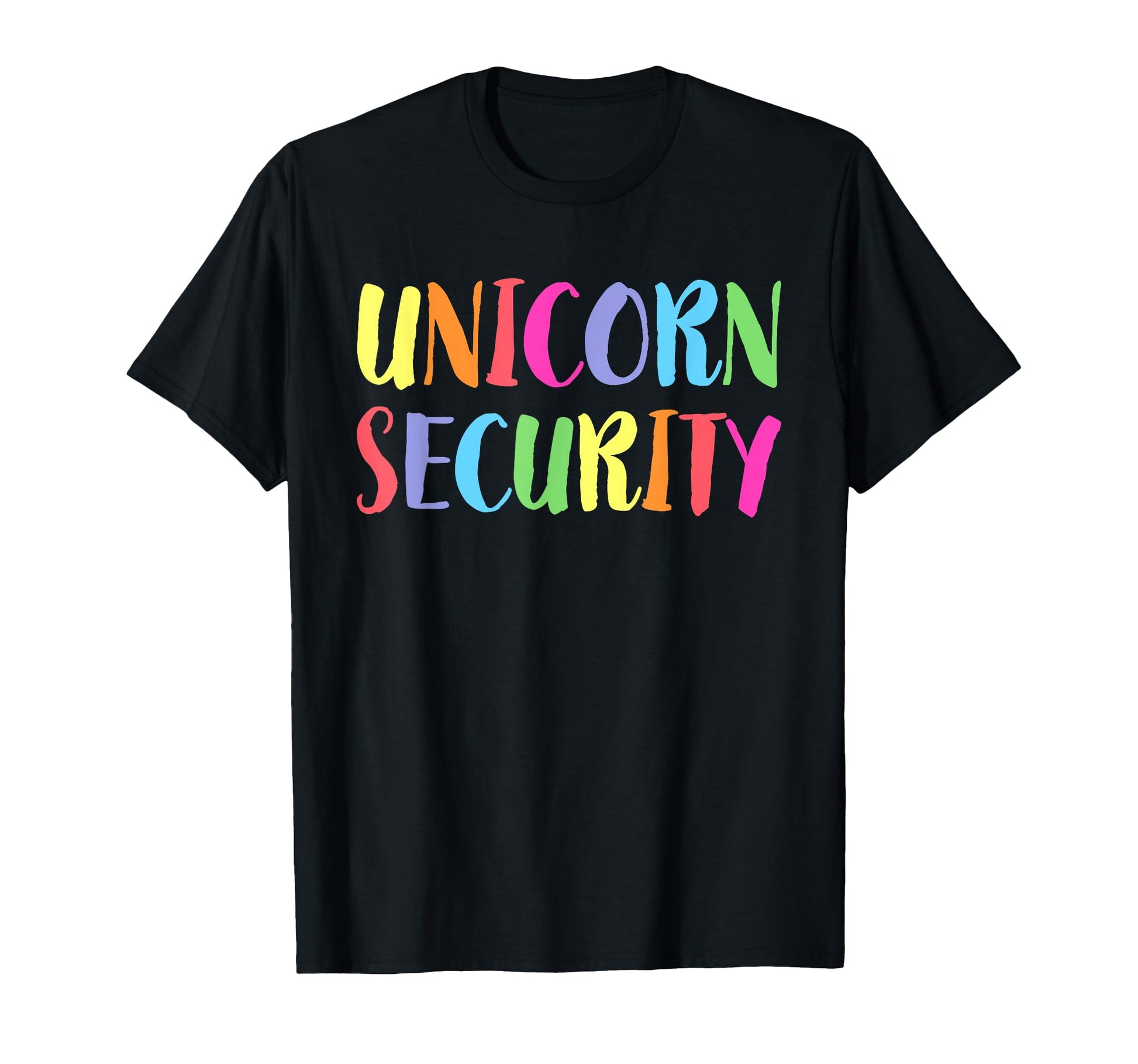 Unicorn Security Halloween Dad Mom T-Shirt - Unique Graphic Men Women - T-Shirt, Sweatshirt, Hoodie
