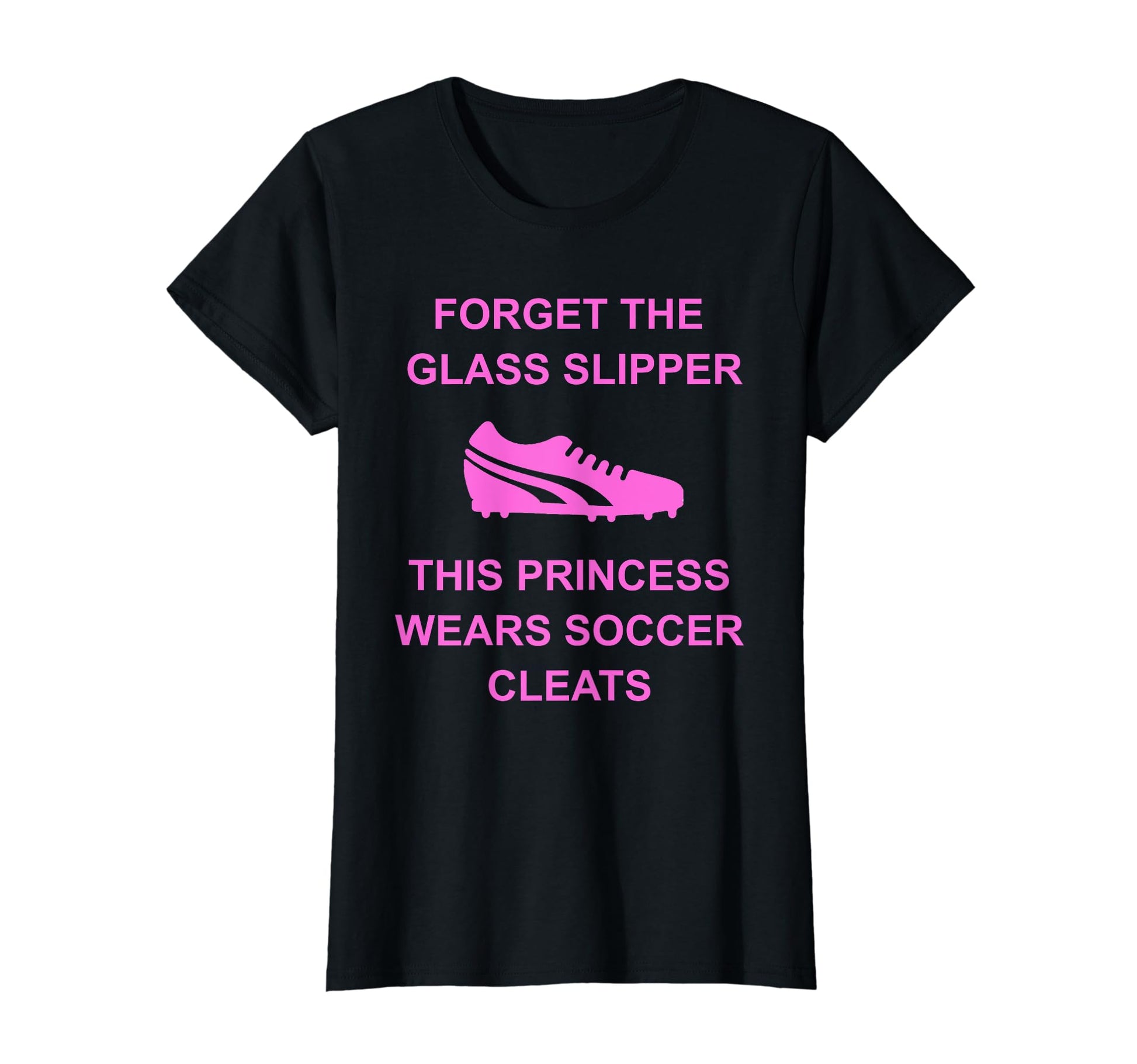 Soccer Princess Gift Soccer Cleats T-Shirt - Novelty Apparel Unisex - T-Shirt, Sweatshirt, Hoodie