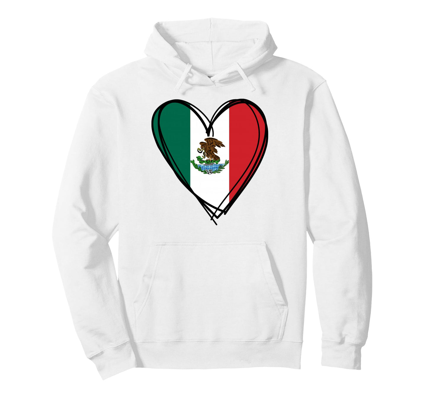 Proud Mexican Dad Mom Aunt Lovely Mexico Hoodie - Minimalist Print Unisex - T-Shirt, Sweatshirt, Hoodie