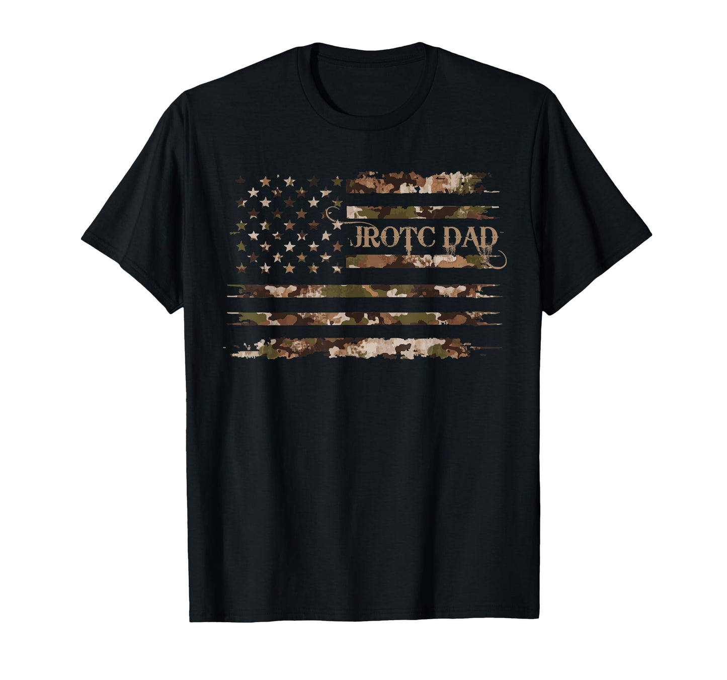 Jrotc Dad Proud Dad Military Family T-Shirt - Casual Everyday Wear Unisex - T-Shirt, Sweatshirt, Hoodie