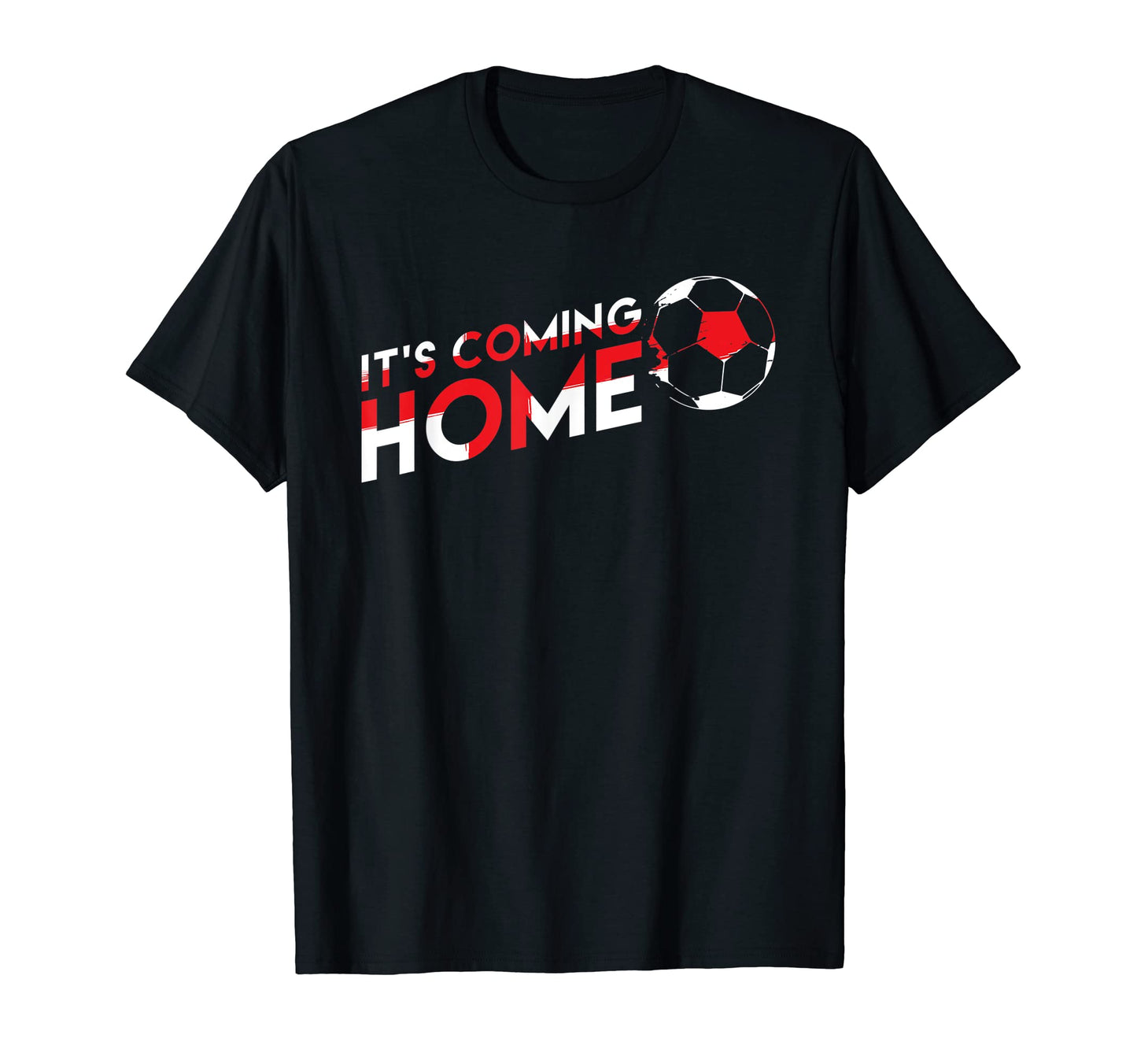 Coming Home England Flag Football Player T-Shirt - Minimalist Print Unisex - T-Shirt, Sweatshirt, Hoodie