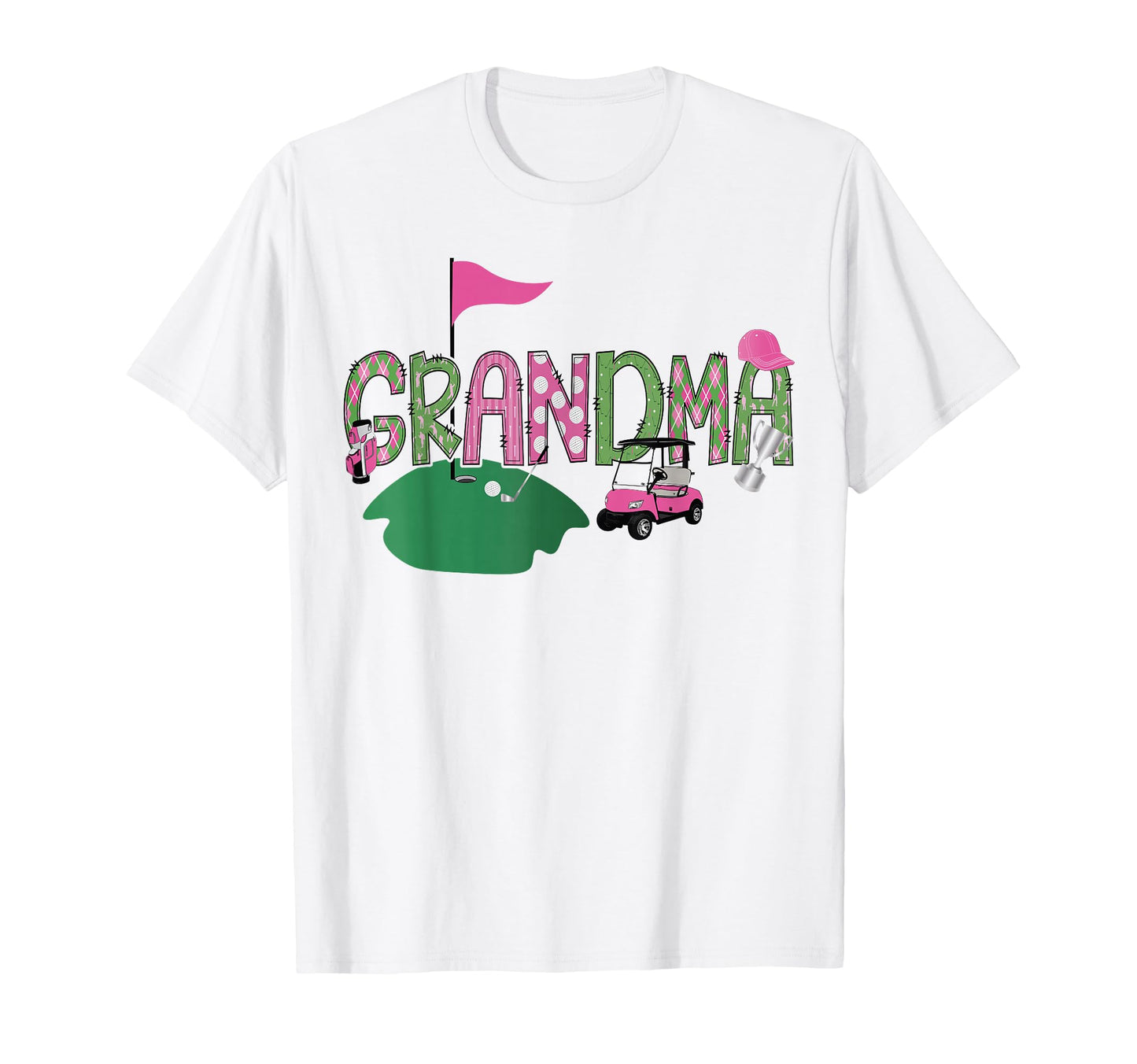 Golf Grandma Hole One Golf 1St T-Shirt - Casual Everyday Wear for Adults - T-Shirt, Sweatshirt, Hoodie