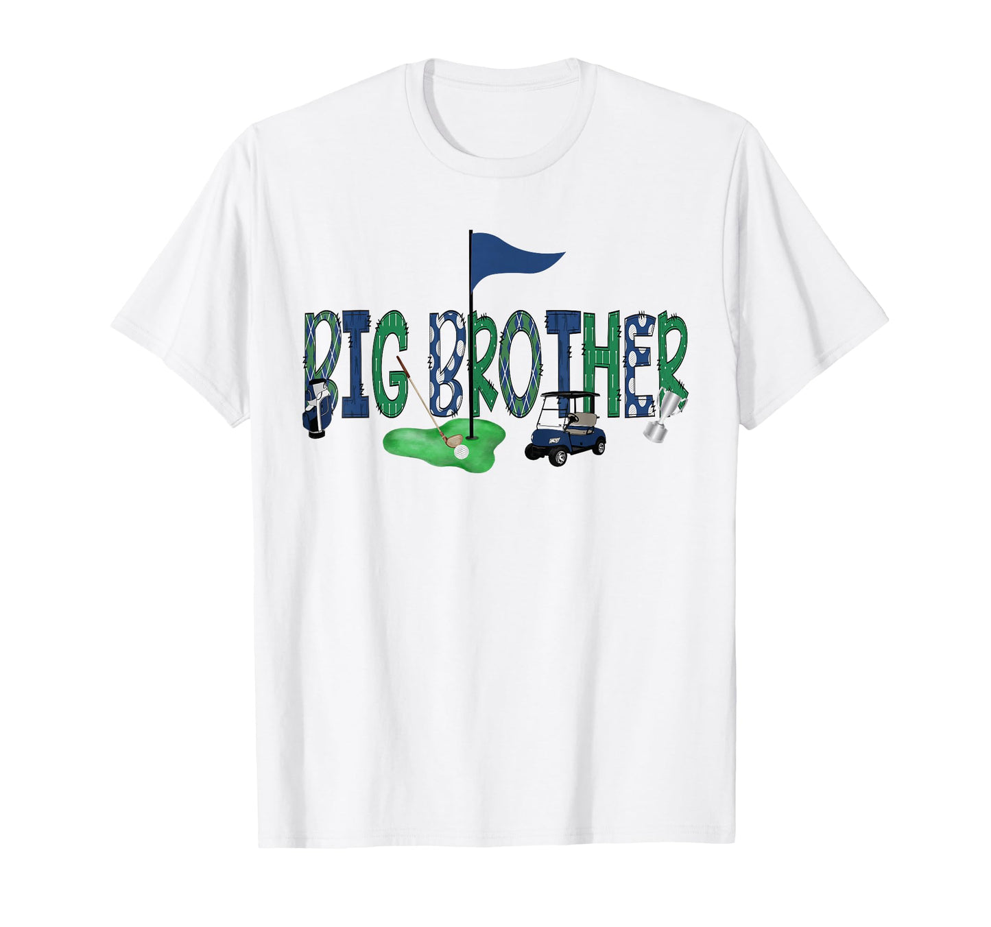 Big Brother Birthday Hole One Golf T-Shirt - Unique Graphic for Adults - T-Shirt, Sweatshirt, Hoodie