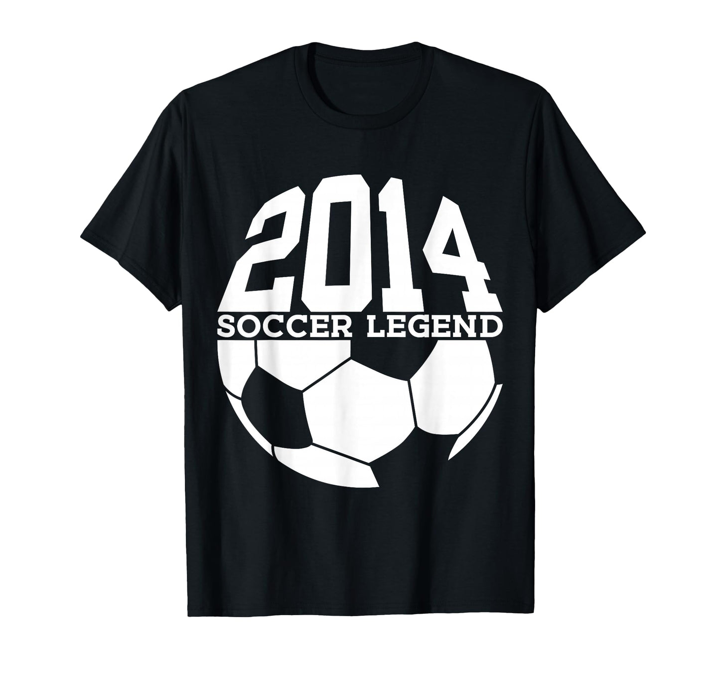 2014 12Th Birthday Soccer Legend T-Shirt - Minimalist Print Unisex - T-Shirt, Sweatshirt, Hoodie