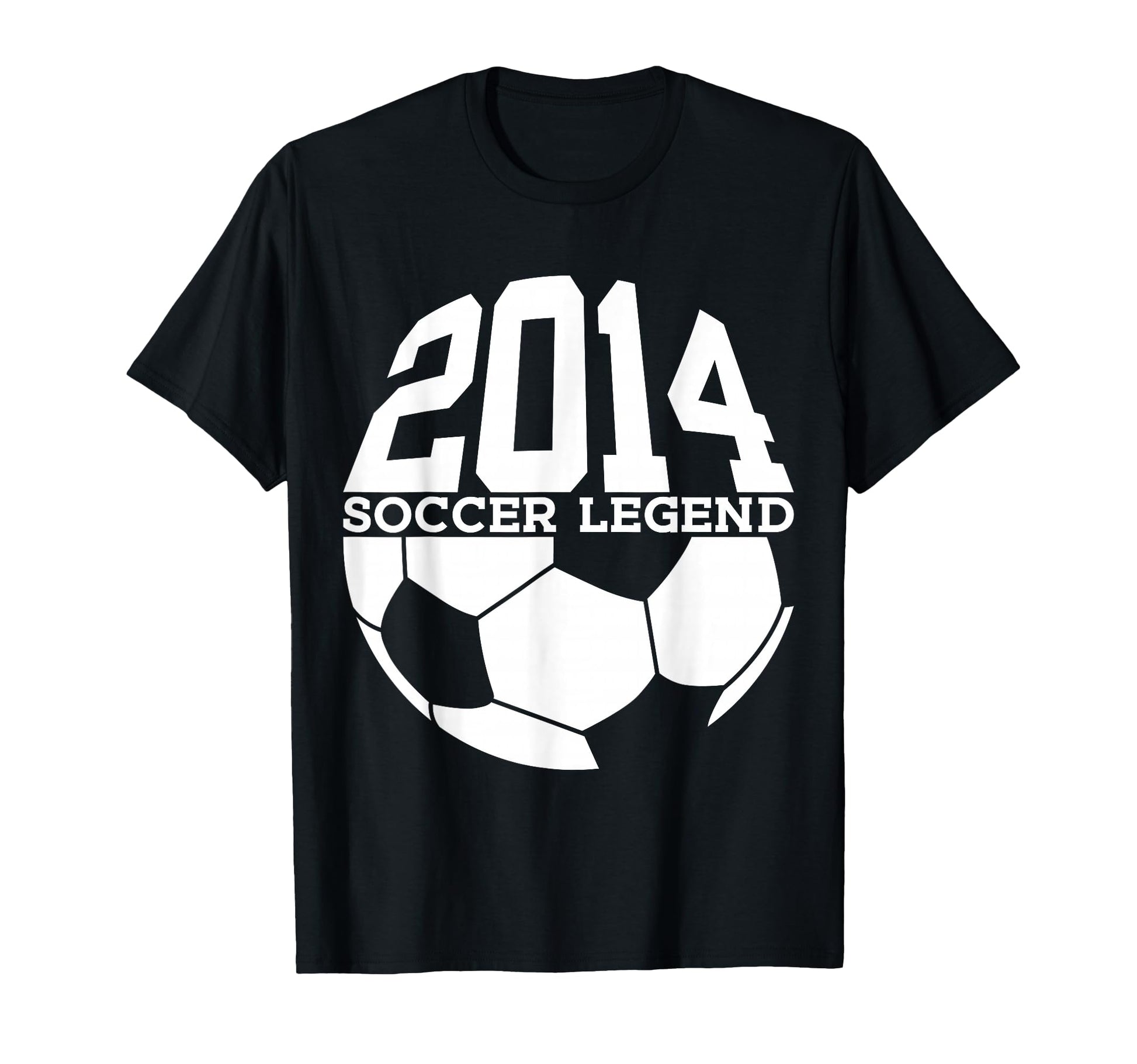 2014 12Th Birthday Soccer Legend T-Shirt - Minimalist Print Unisex - T-Shirt, Sweatshirt, Hoodie
