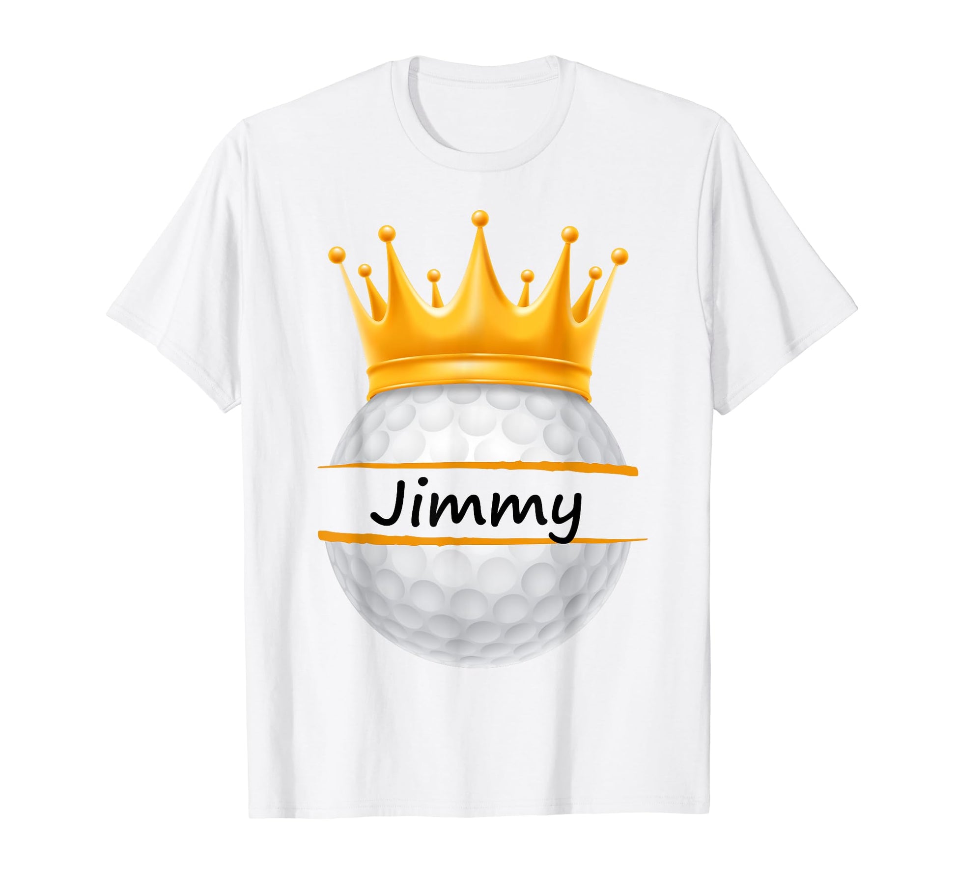 Novelty Golf Personalized Name Jimmy T-Shirt - Unique Graphic Unisex - T-Shirt, Sweatshirt, Hoodie