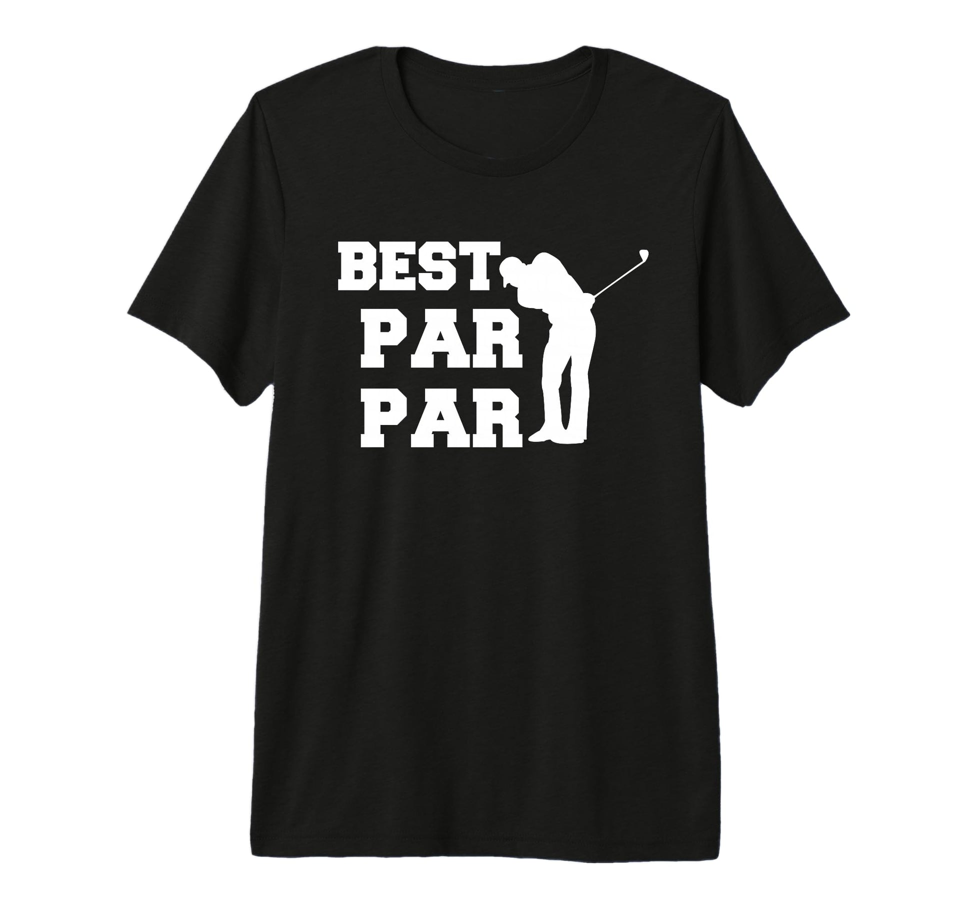 Best Par Par Golfer Dad Golf Tri Blend T-Shirt - Aesthetic Graphic Unisex - T-Shirt, Sweatshirt, Hoodie