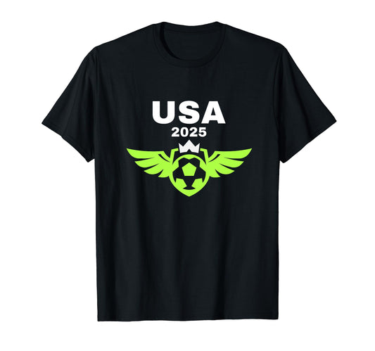 American Soccer Player Soccer 2025 T-Shirt - Fun Novelty Design Unisex - T-Shirt, Sweatshirt, Hoodie