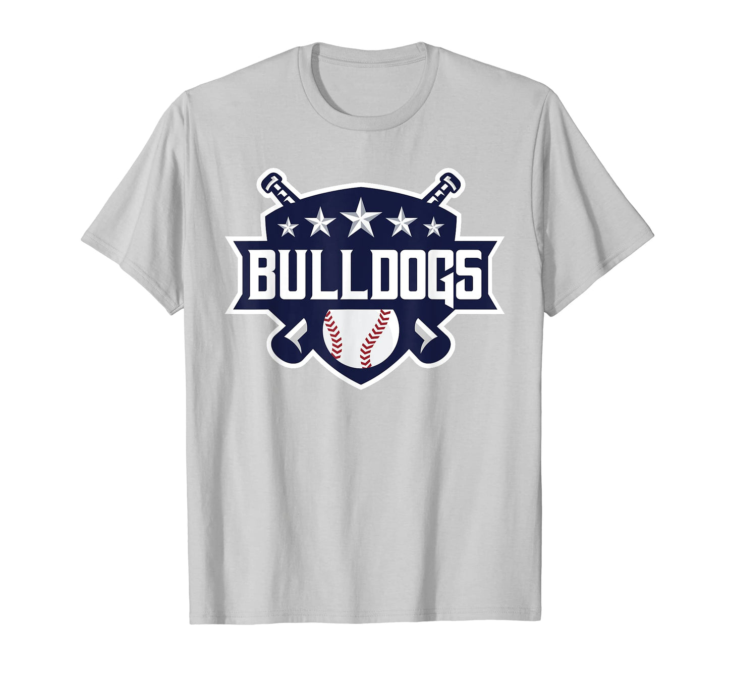 Bulldogs Blue Baseball Game Day T-Shirt - Casual Everyday Wear for Adults - T-Shirt, Sweatshirt, Hoodie