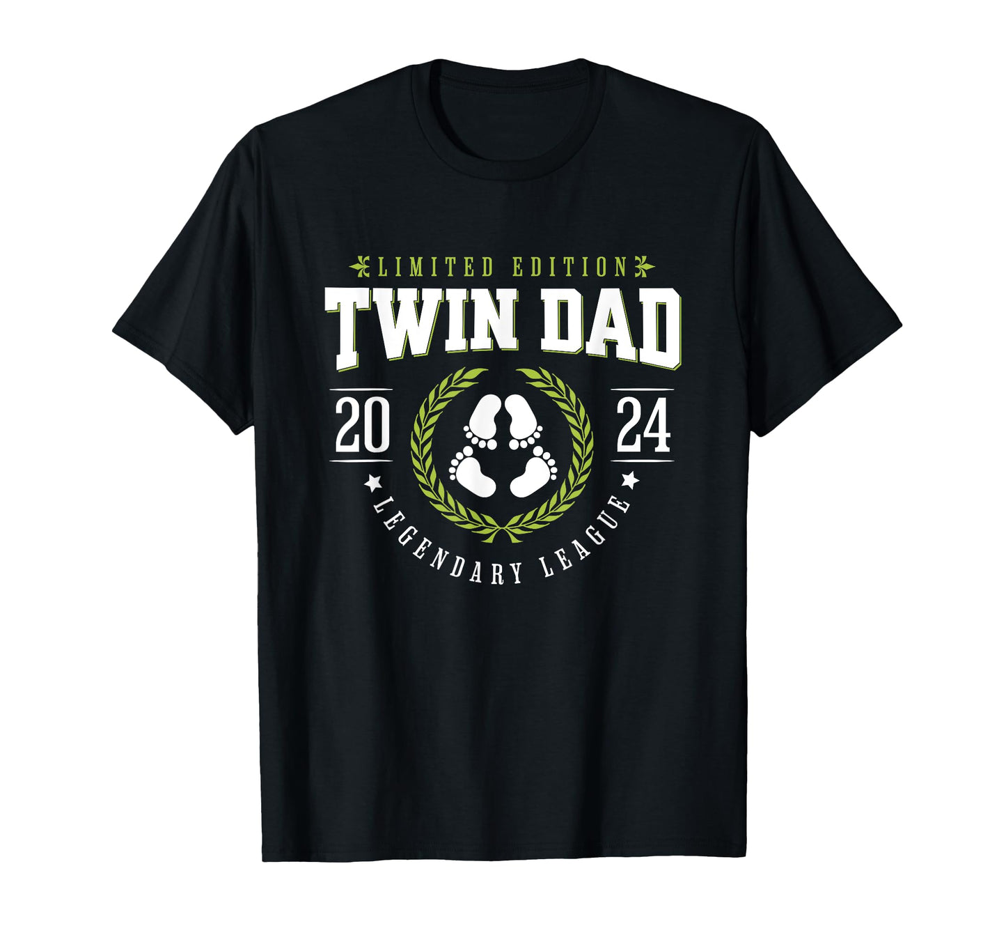 Twin Dad Est 2024 Twin Dad To Be Gifts T-Shirt - Streetwear Style Unisex - T-Shirt, Sweatshirt, Hoodie