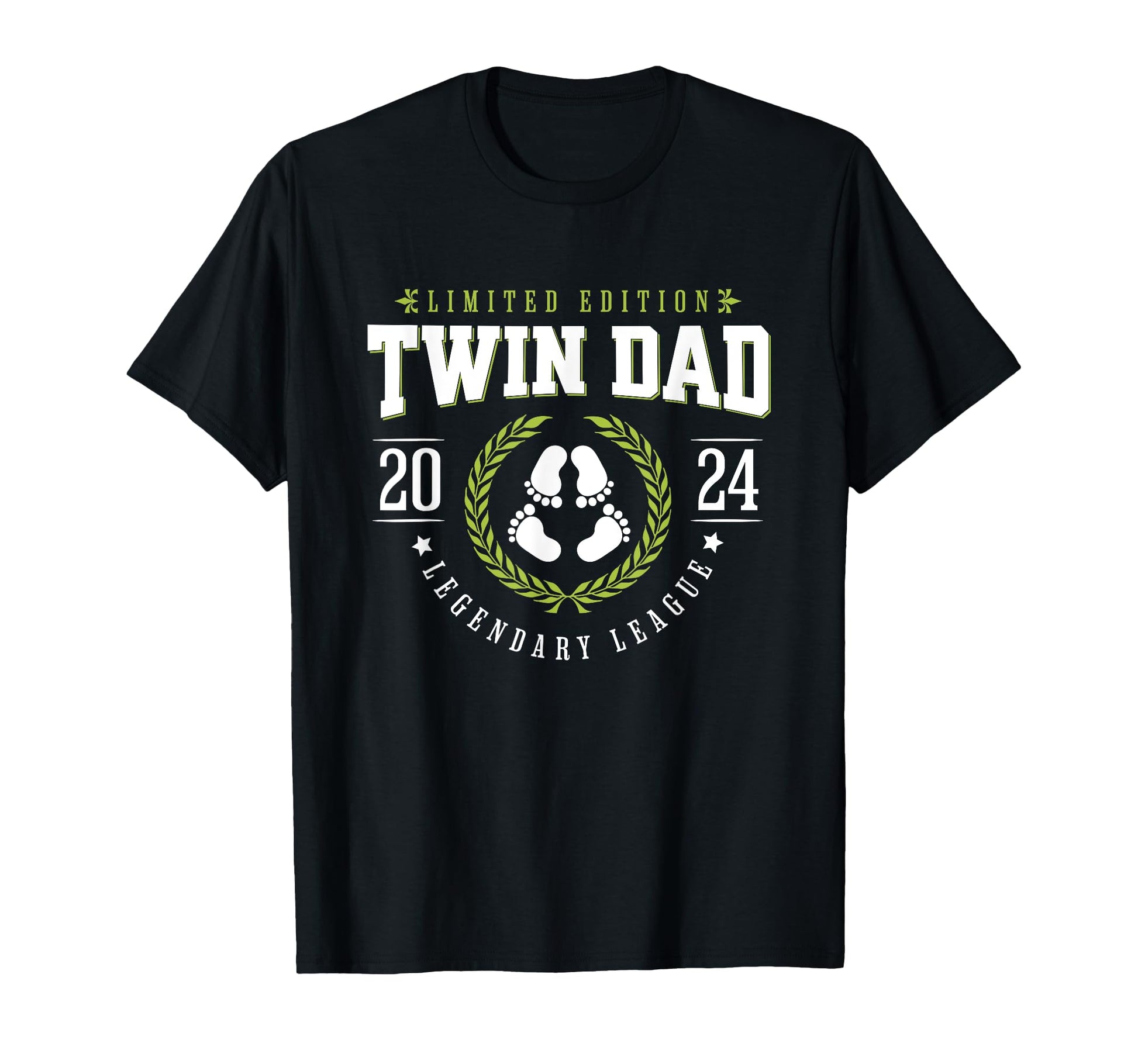 Twin Dad Est 2024 Twin Dad To Be Gifts T-Shirt - Streetwear Style Unisex - T-Shirt, Sweatshirt, Hoodie