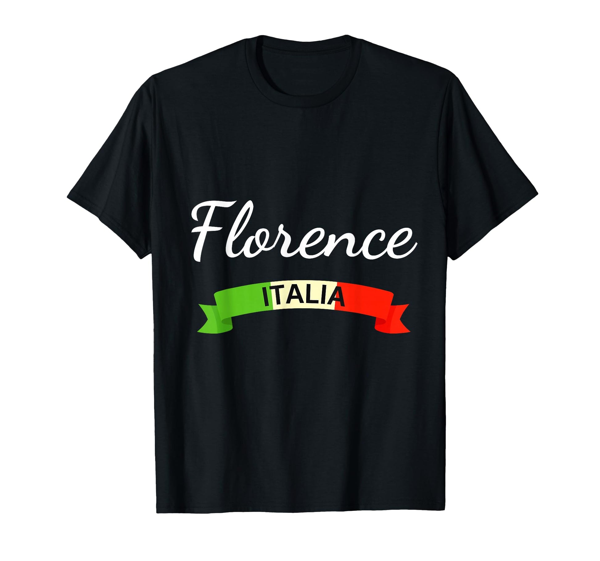 Florence Italy Flag Firenze Italia T-Shirt - Custom Art Print for Adults - T-Shirt, Sweatshirt, Hoodie