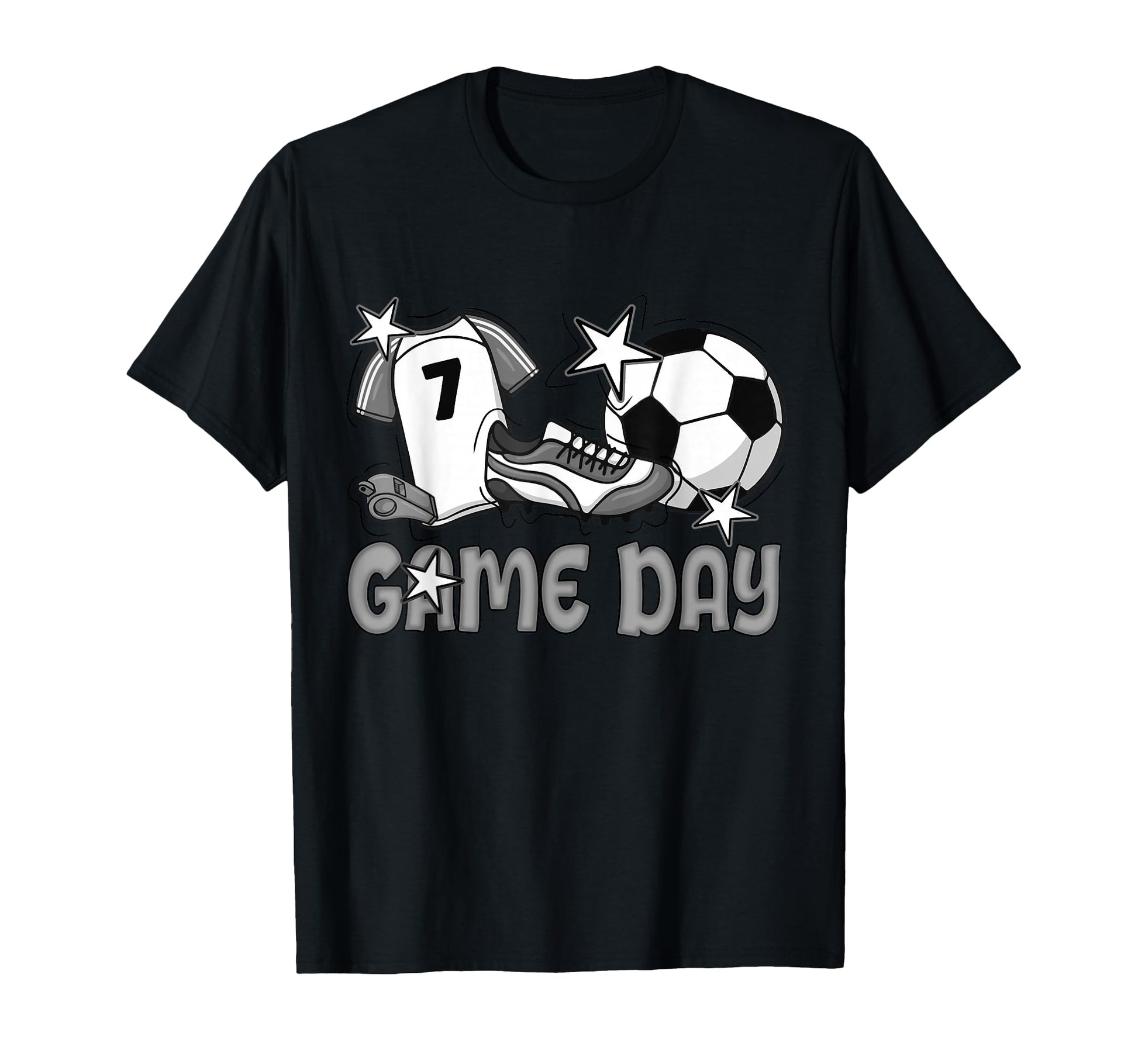 Game Day Soccer Funny Soccer Lovers T-Shirt - Graphic Print Unisex - T-Shirt, Sweatshirt, Hoodie