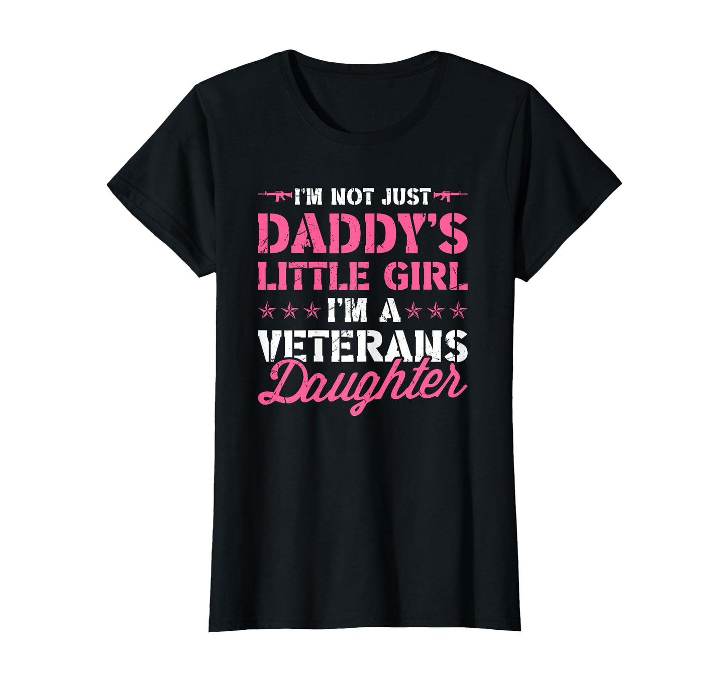 Veterans Daughter Daddys Little Us T-Shirt - Fun Novelty Design Men Women - T-Shirt, Sweatshirt, Hoodie