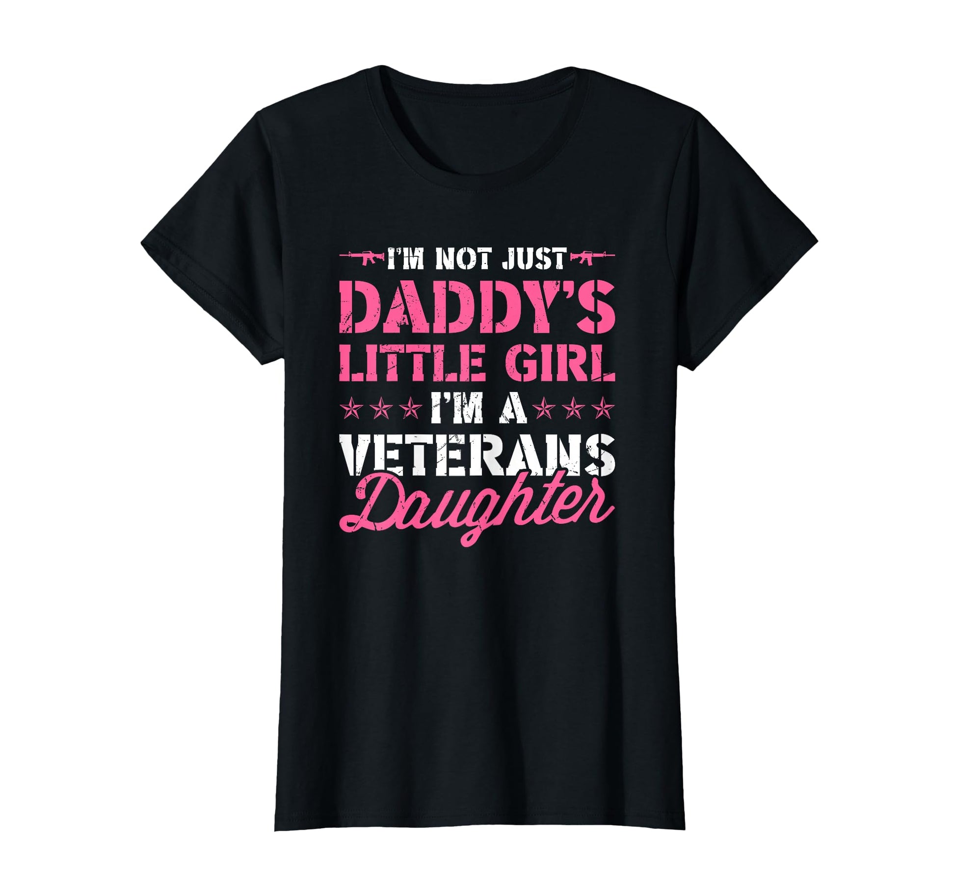 Veterans Daughter Daddys Little Us T-Shirt - Fun Novelty Design Men Women - T-Shirt, Sweatshirt, Hoodie