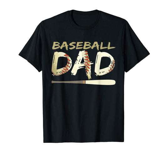 Baseball Dad New Dad Baseball Love T-Shirt - Casual Everyday Wear Unisex - T-Shirt, Sweatshirt, Hoodie