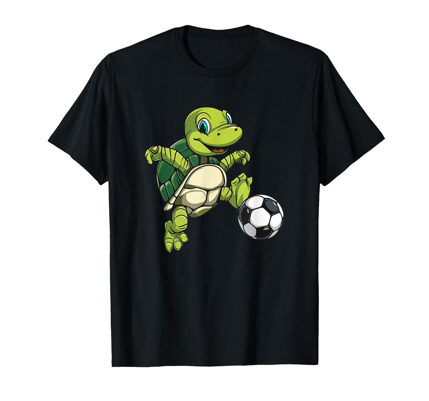 Turtle Wildlife Tortoise Soccer T-Shirt - Casual Everyday Wear Unisex - T-Shirt, Sweatshirt, Hoodie