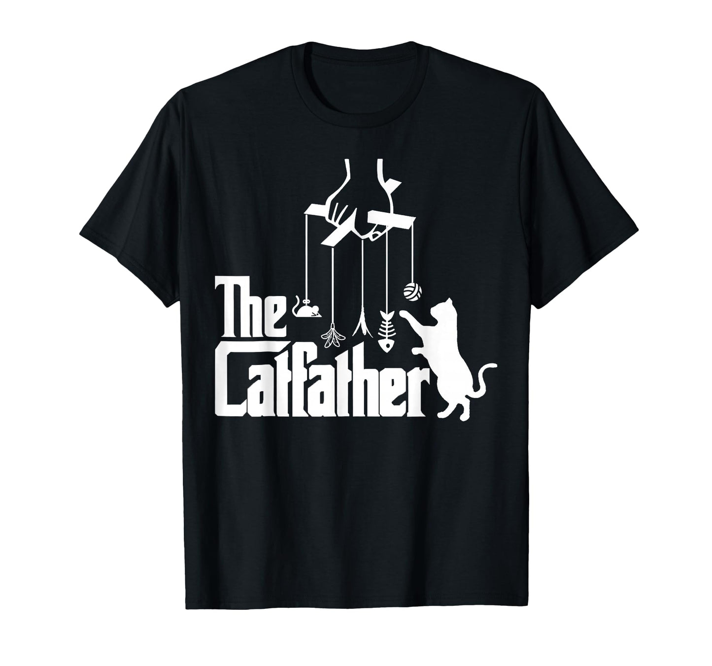 Funny Cat Dad Life Catfather Fathers T-Shirt - Aesthetic Graphic Men Women - T-Shirt, Sweatshirt, Hoodie