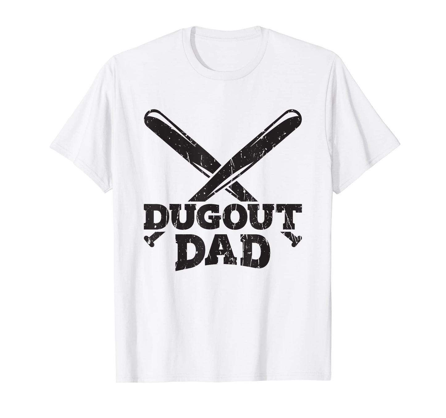 Baseball Dugout Dad Baseball Bats T-Shirt - Streetwear Style Men Women - T-Shirt, Sweatshirt, Hoodie