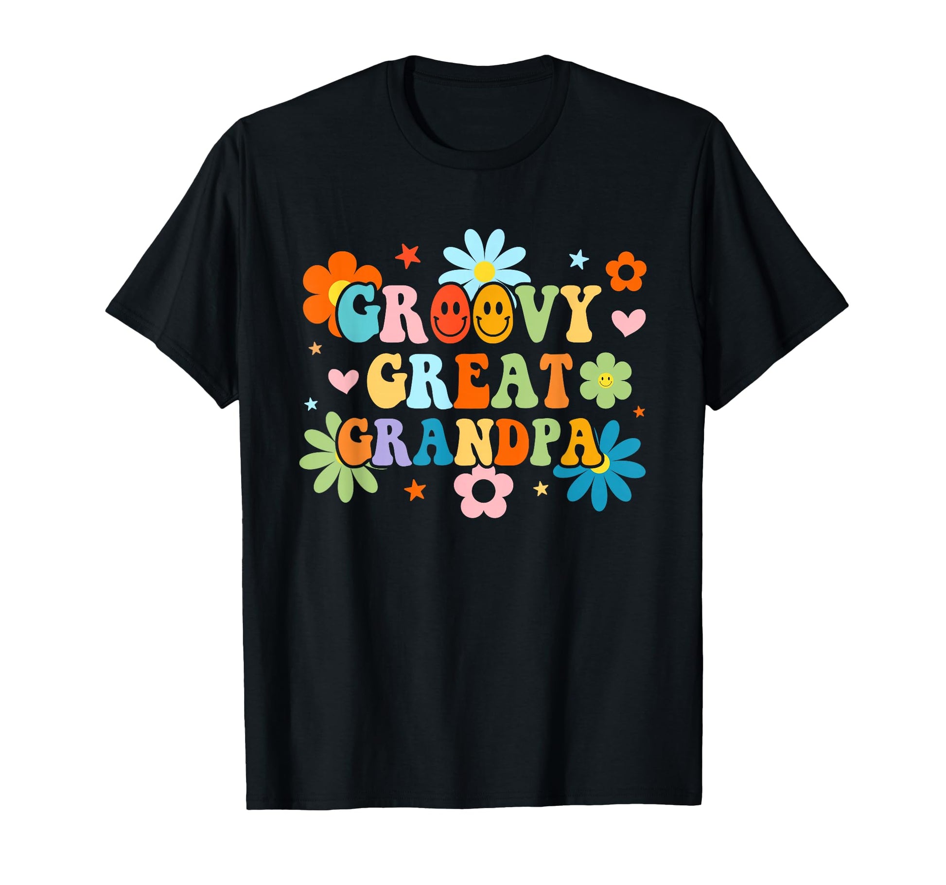 Groovy Great Grandpa T-Shirt - Unique Graphic Unisex - T-Shirt, Sweatshirt, Hoodie