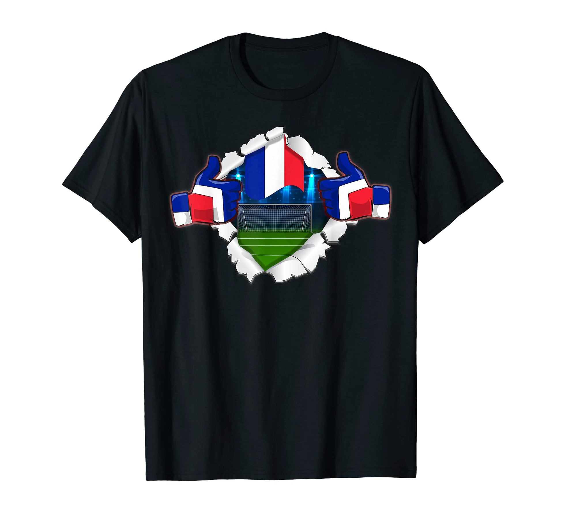 French Football Fan Soccer Tournament T-Shirt - Streetwear Style Unisex - T-Shirt, Sweatshirt, Hoodie