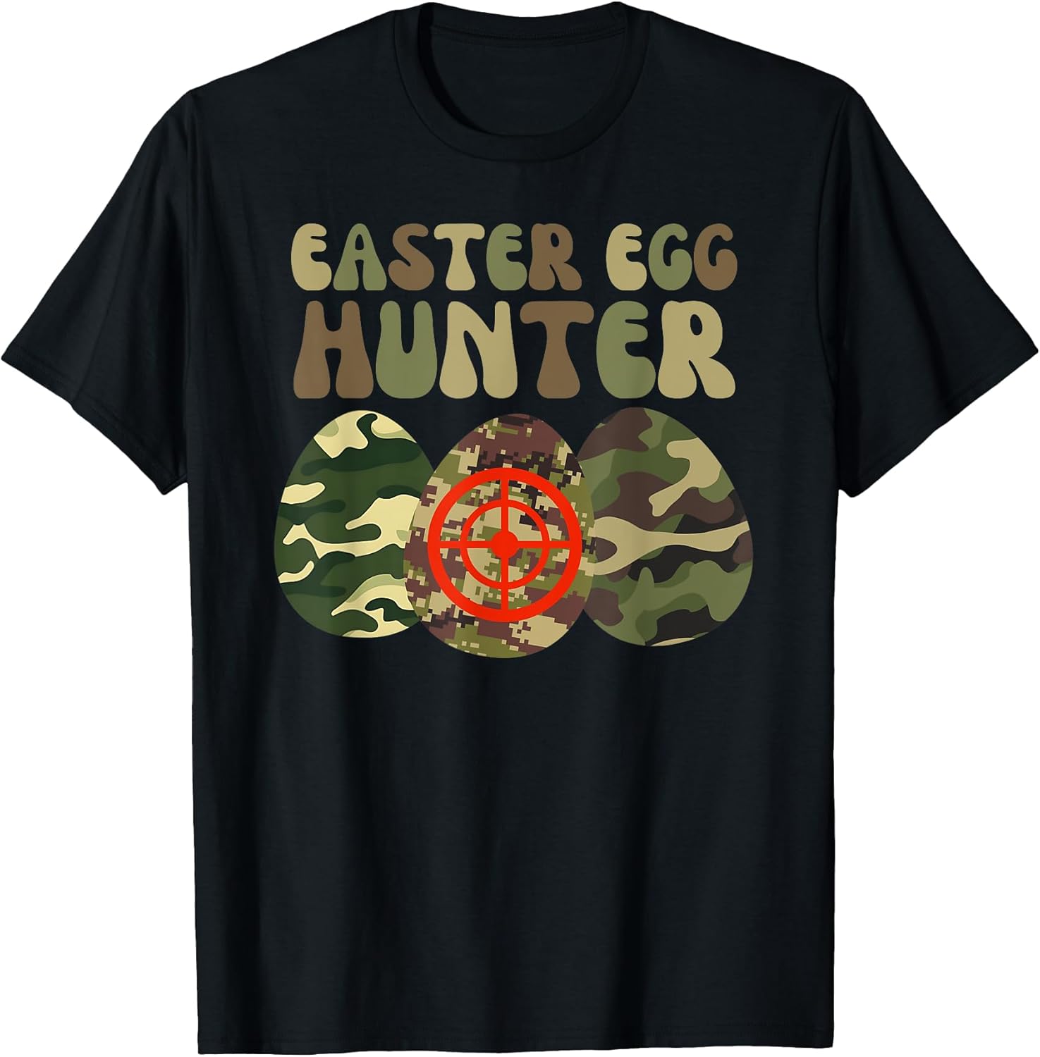 Funny Easter Egg Hunter Camo Outfit Unisex T-shirt, Sweatshirt, Hoodie, Long Sleeve Tee - T-Shirt, Sweatshirt, Hoodie