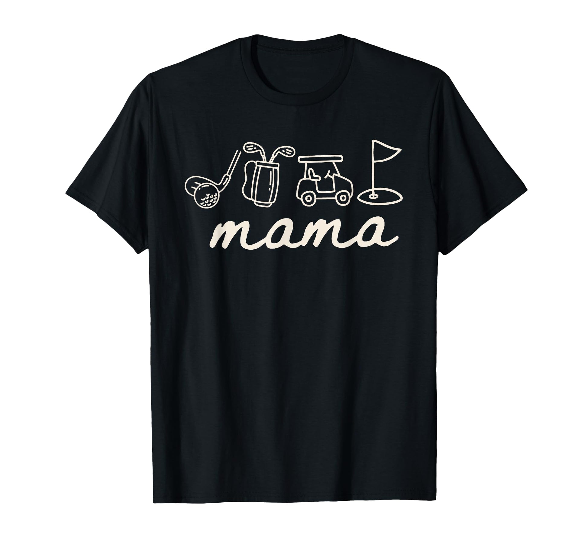 Mama Birthday Hole One Golf Sport Matching T-Shirt - Trendy Graphic Unisex - T-Shirt, Sweatshirt, Hoodie