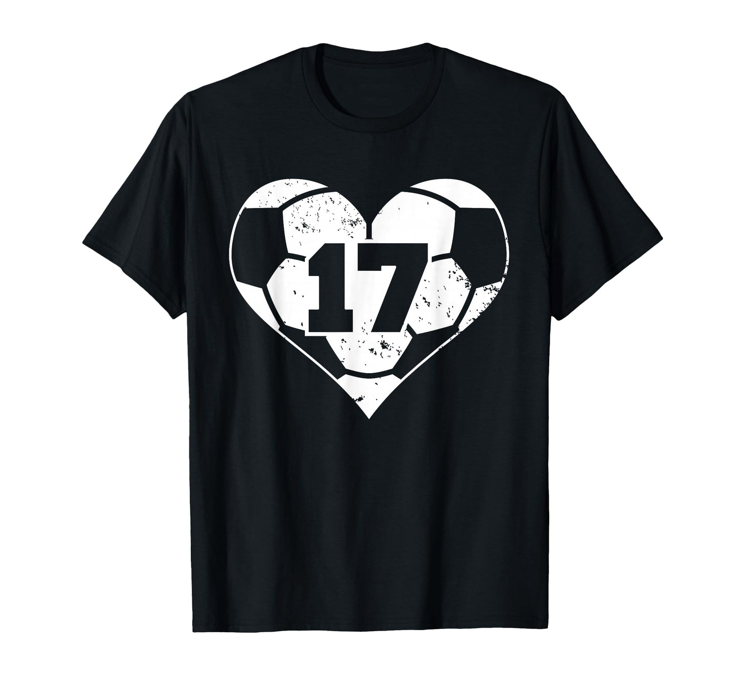 Soccer Number 17 Jersey Funny T-Shirt - Aesthetic Graphic for Adults - T-Shirt, Sweatshirt, Hoodie