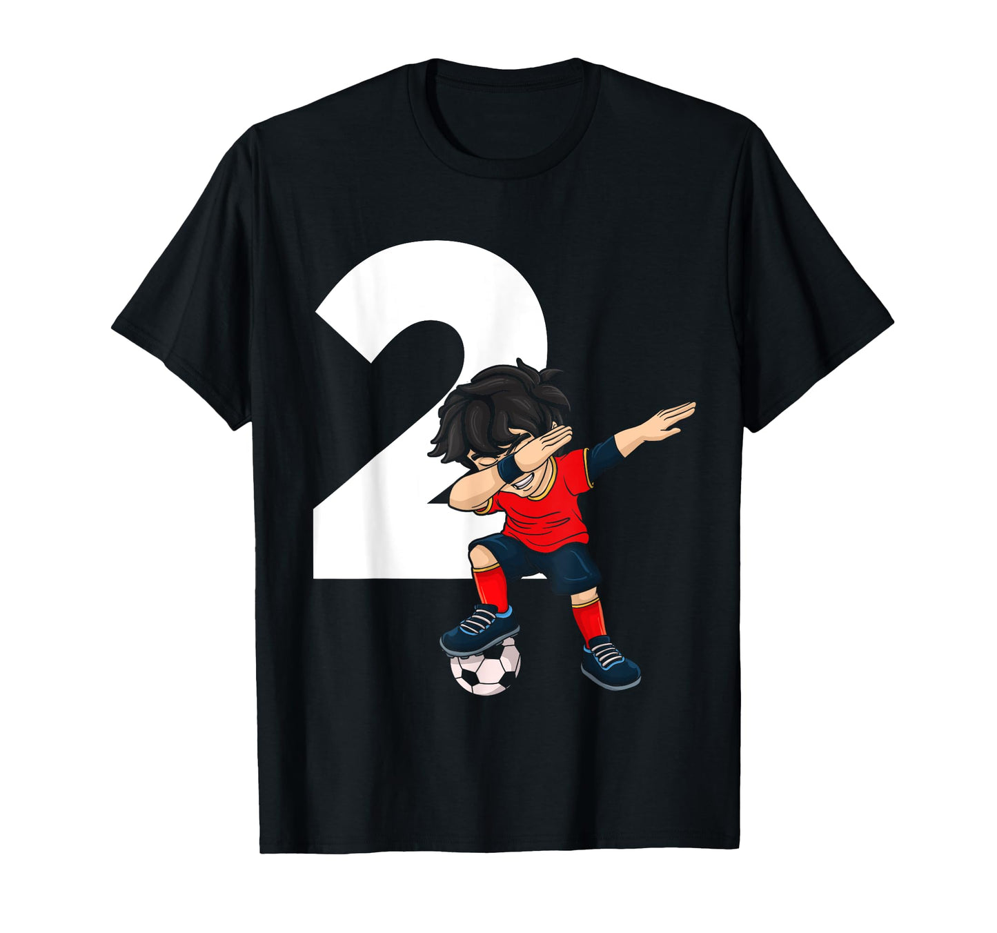 2 Soccer Birthday Gift Soccer Fan T-Shirt - Unique Graphic for Adults - T-Shirt, Sweatshirt, Hoodie