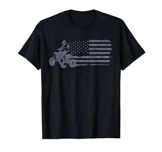 Atv Quad Four Wheeler Bike Rider T-Shirt - Casual Everyday Wear Unisex - T-Shirt, Sweatshirt, Hoodie