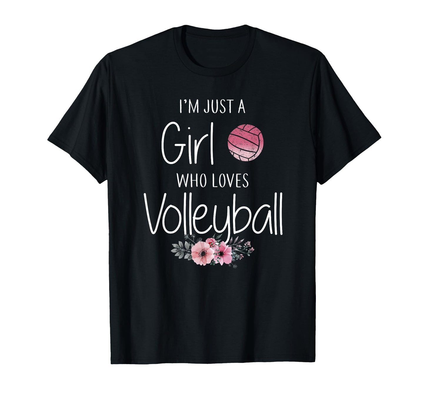 Im Just Who Loves Volleyball T-Shirt - Custom Art Print Men Women - T-Shirt, Sweatshirt, Hoodie