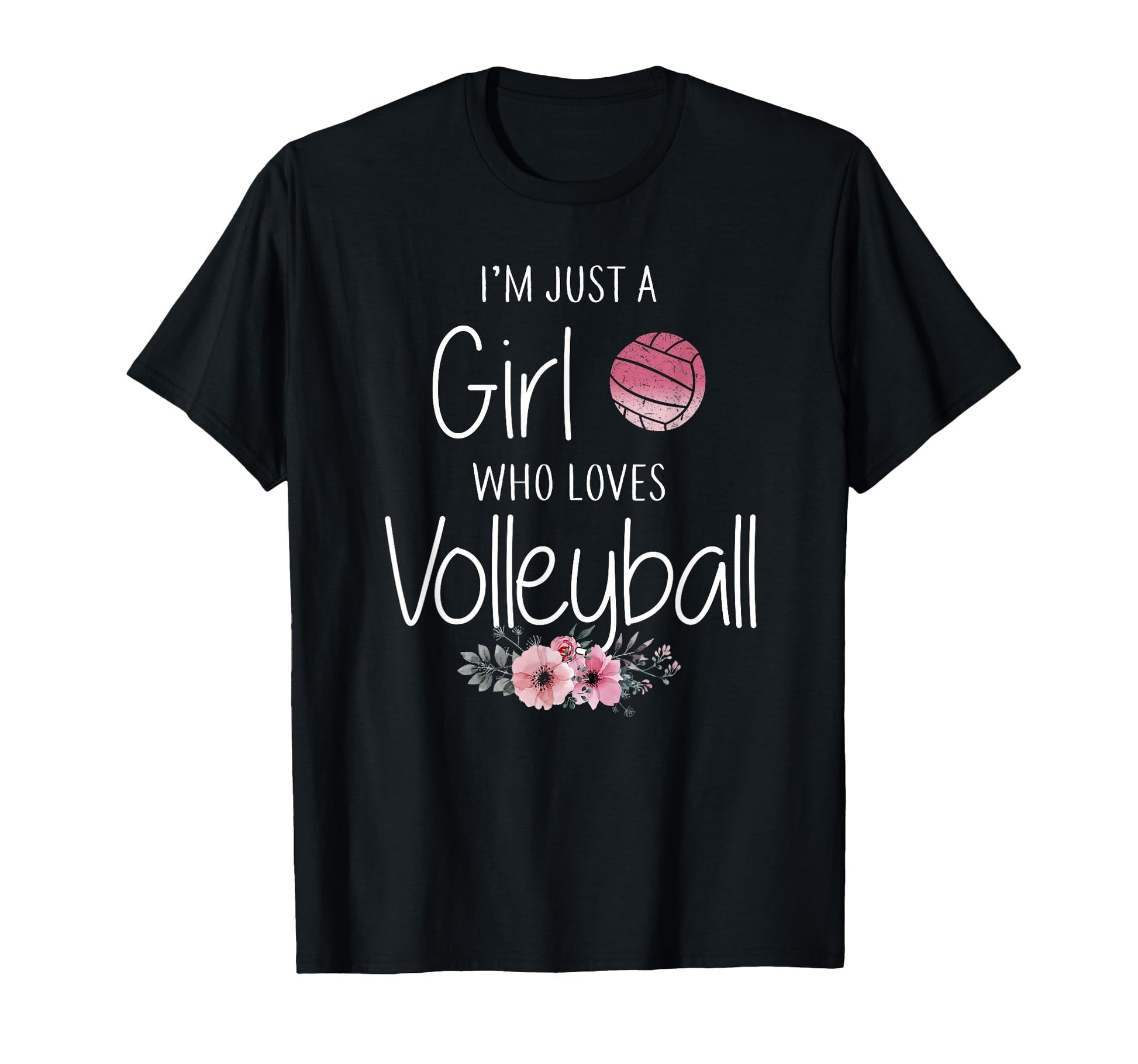 Im Just Who Loves Volleyball T-Shirt - Custom Art Print Men Women - T-Shirt, Sweatshirt, Hoodie