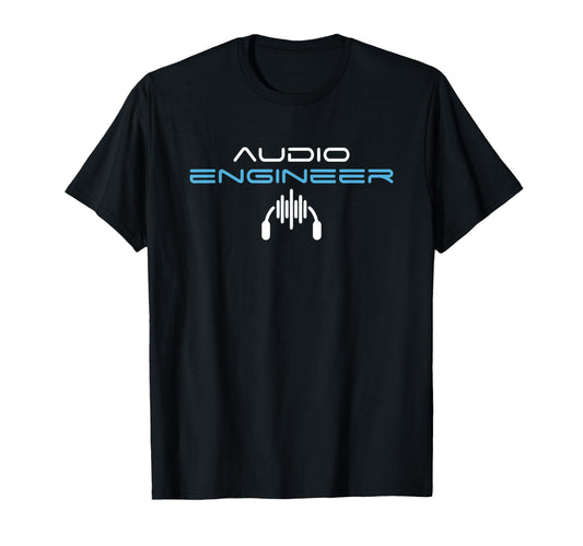Audio Engineer Music Musician Sound T-Shirt - Minimalist Print Men Women - T-Shirt, Sweatshirt, Hoodie