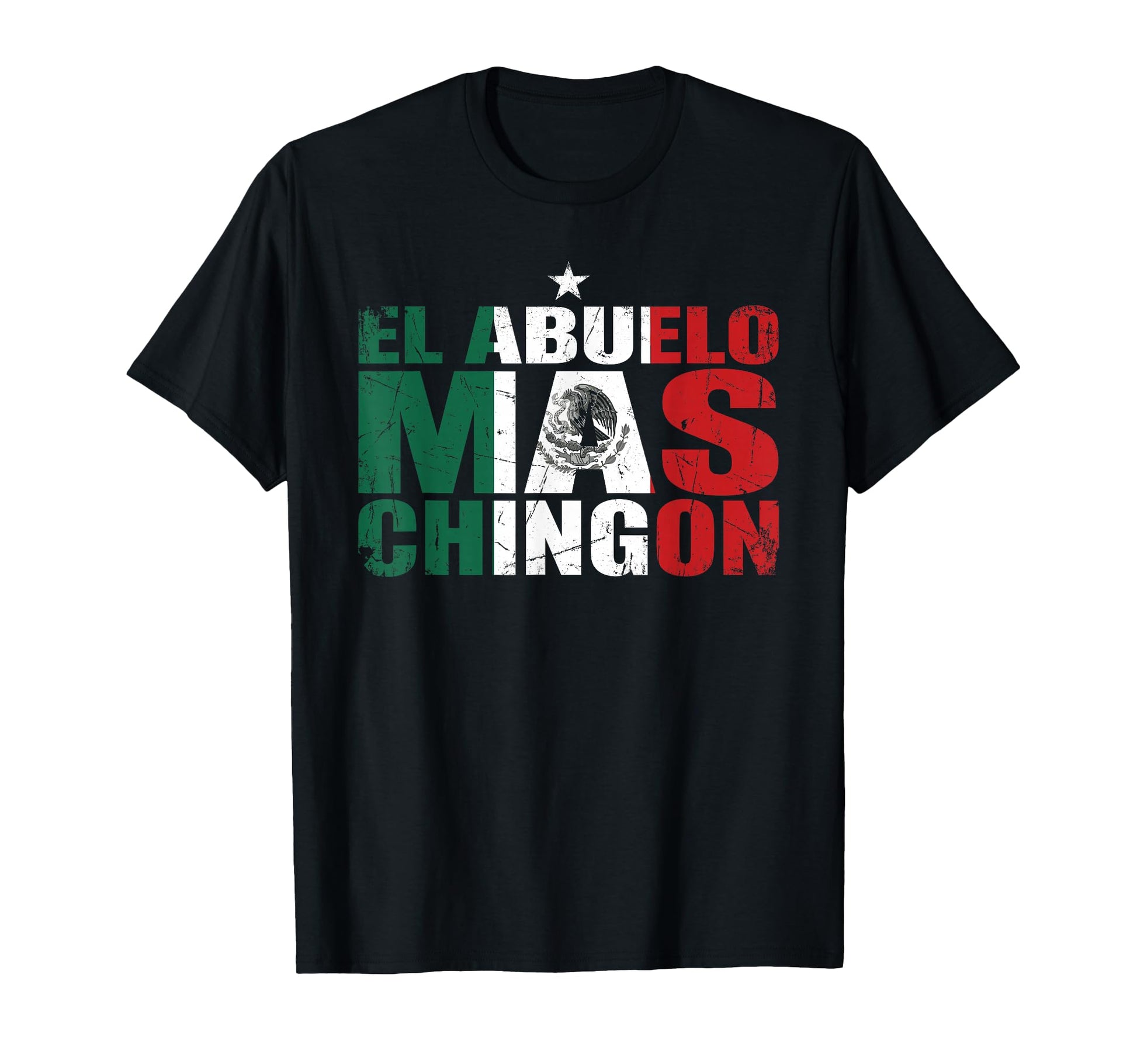 El Abuelo Mas Chingon Coolest Mexican T-Shirt - Unique Graphic Unisex - T-Shirt, Sweatshirt, Hoodie
